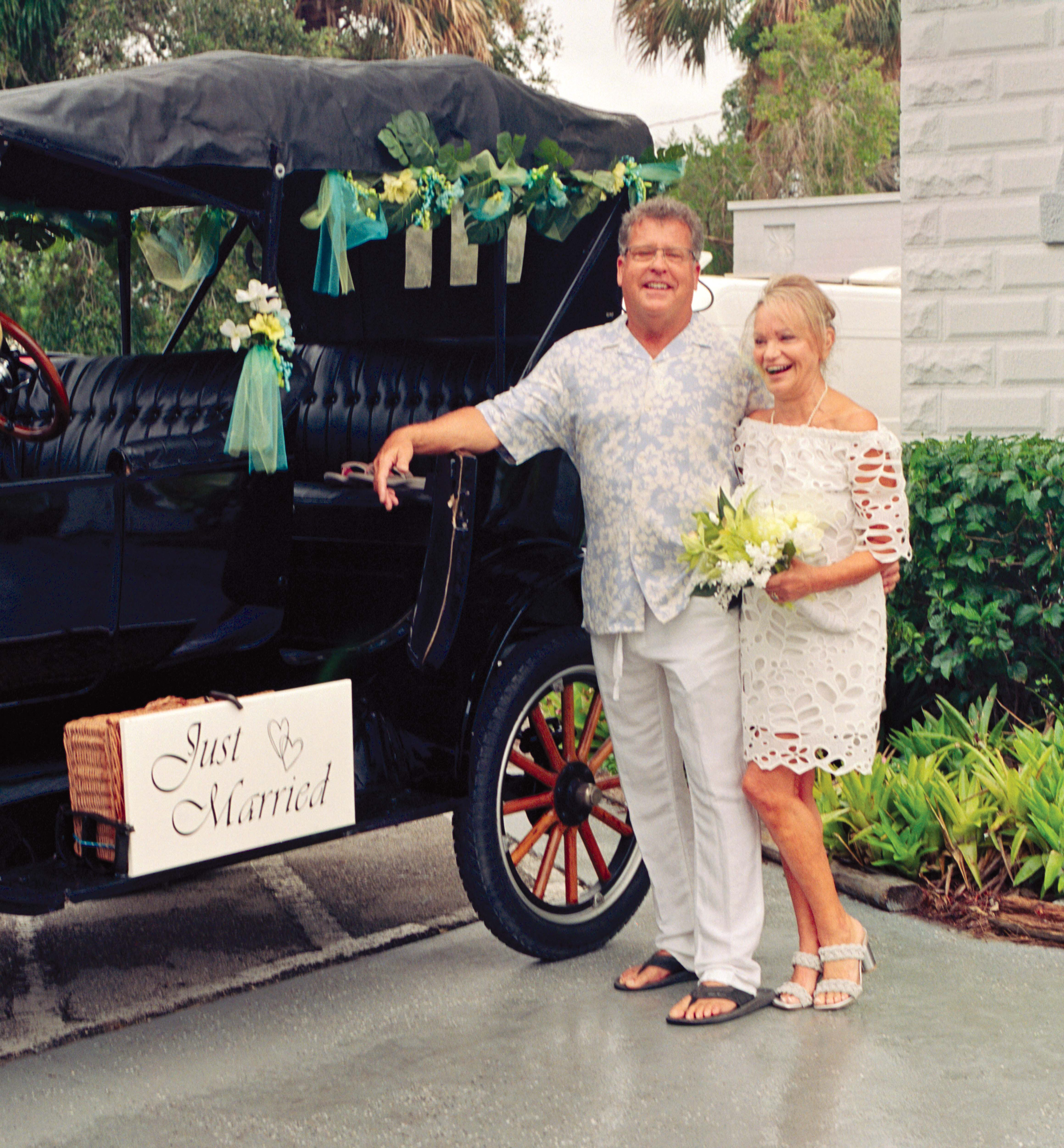 Randy and Jackie hitched a ride in a 105 year old Ford Model-T