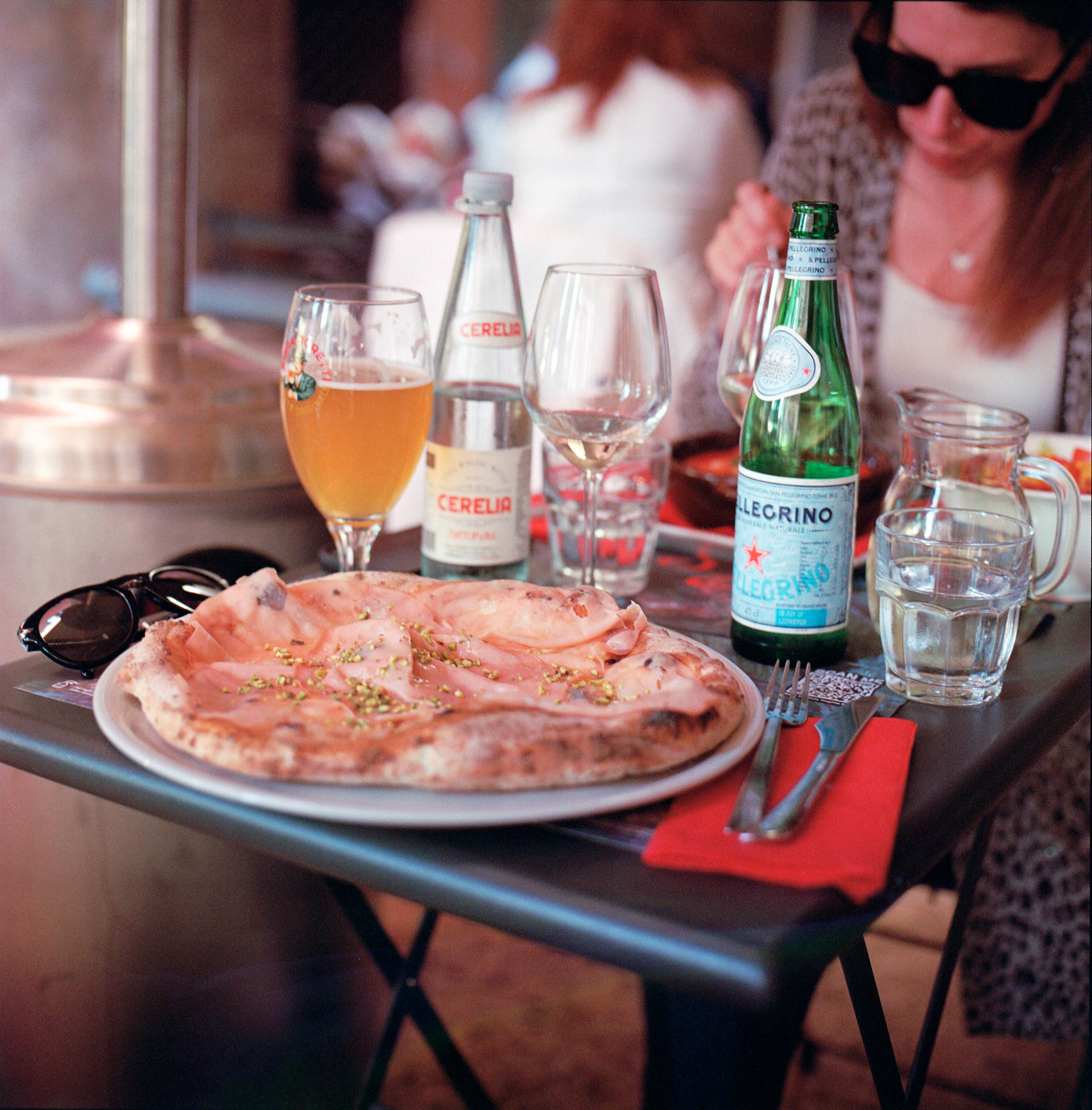 Pizza bolognese
