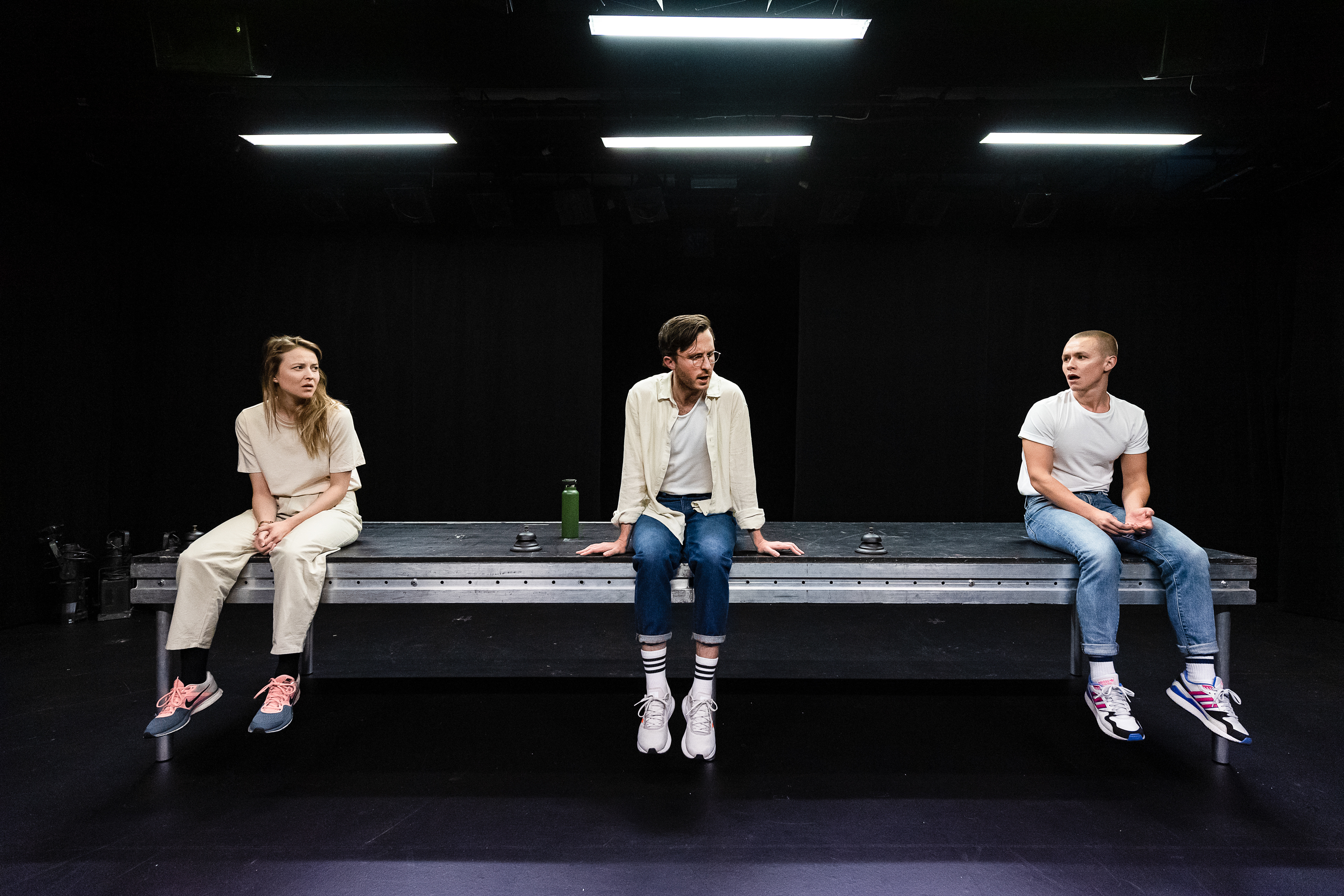 Fra venstre: Kristi-Helene J. Engeberg, Knut Erik Engemoen, Kristian Berg Jåtten.