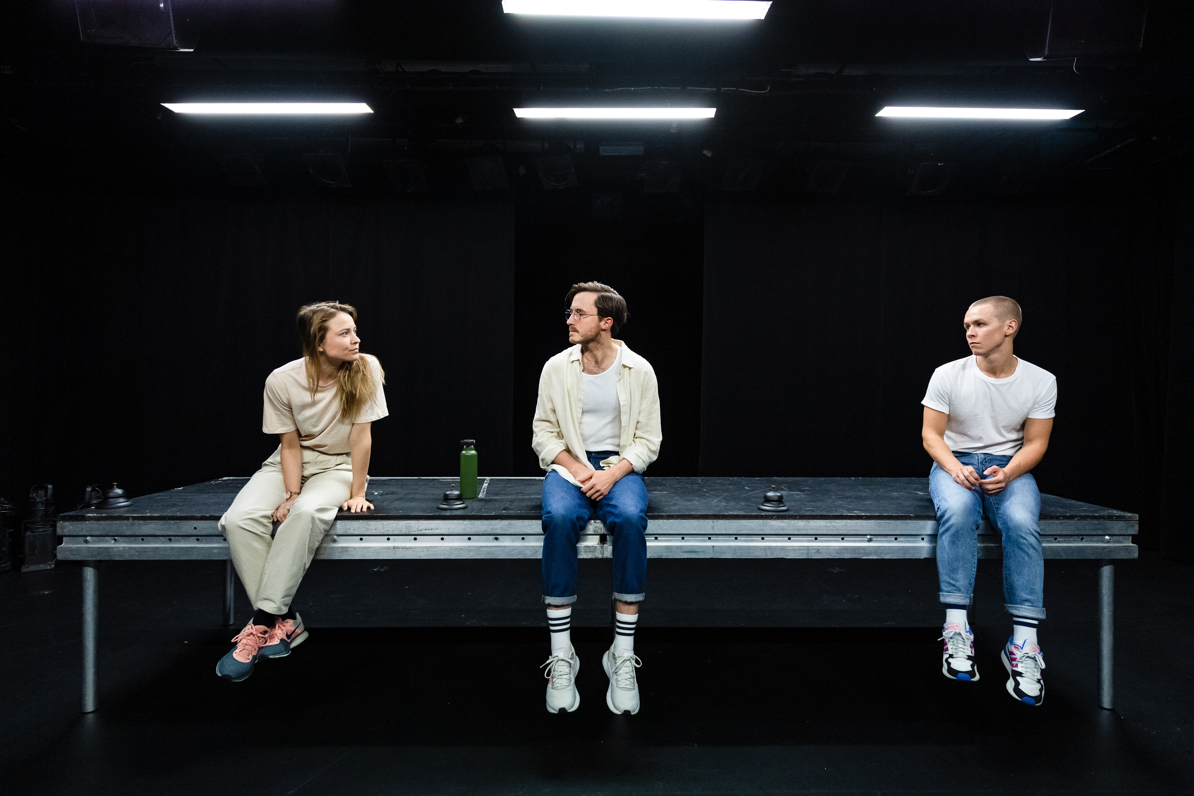 Fra venstre: Kristi-Helene J. Engeberg, Knut Erik Engemoen, Kristian Berg Jåtten.