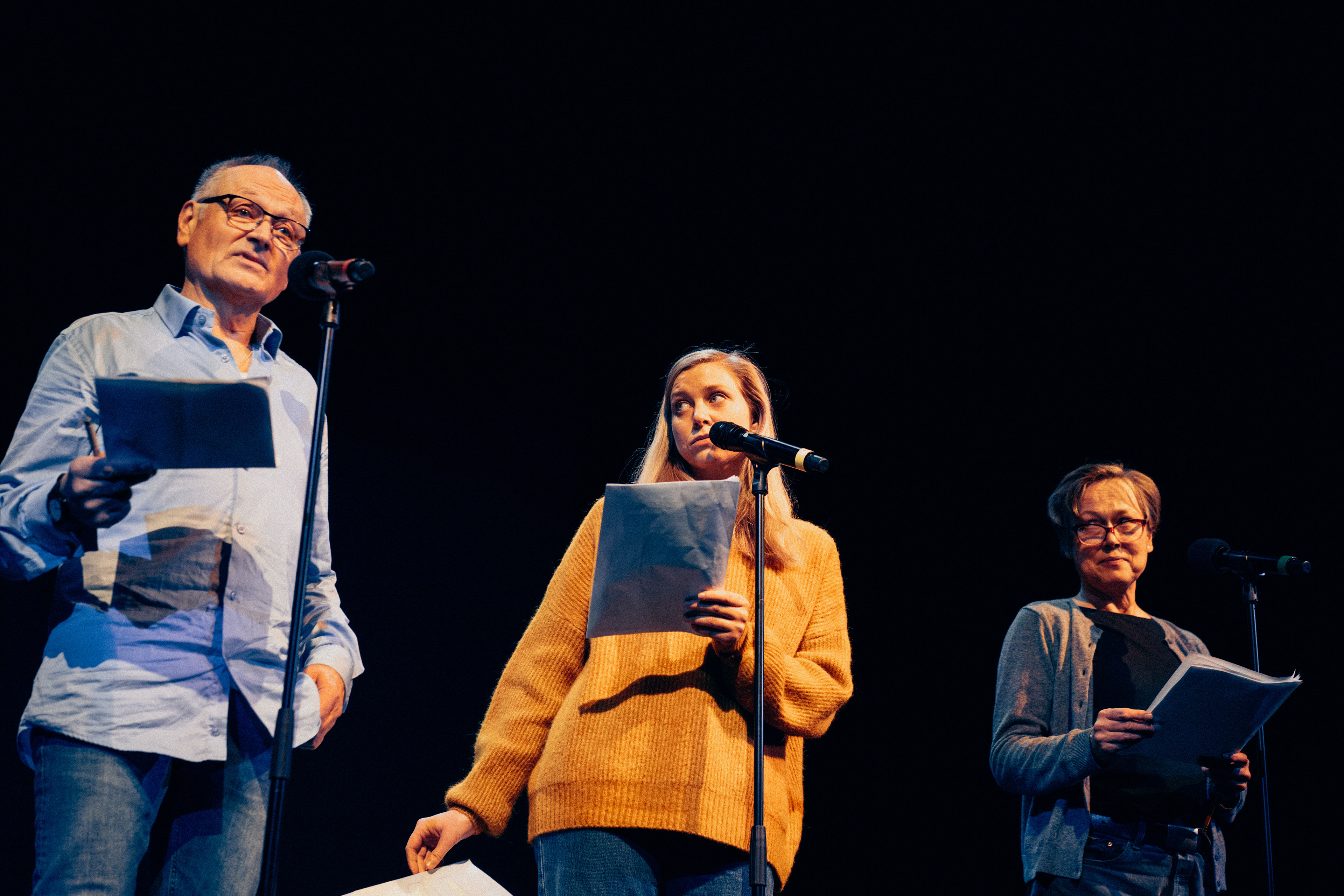 Gerald Pettersen, Susann Bugge Kambestad og Marianne Nielsen.