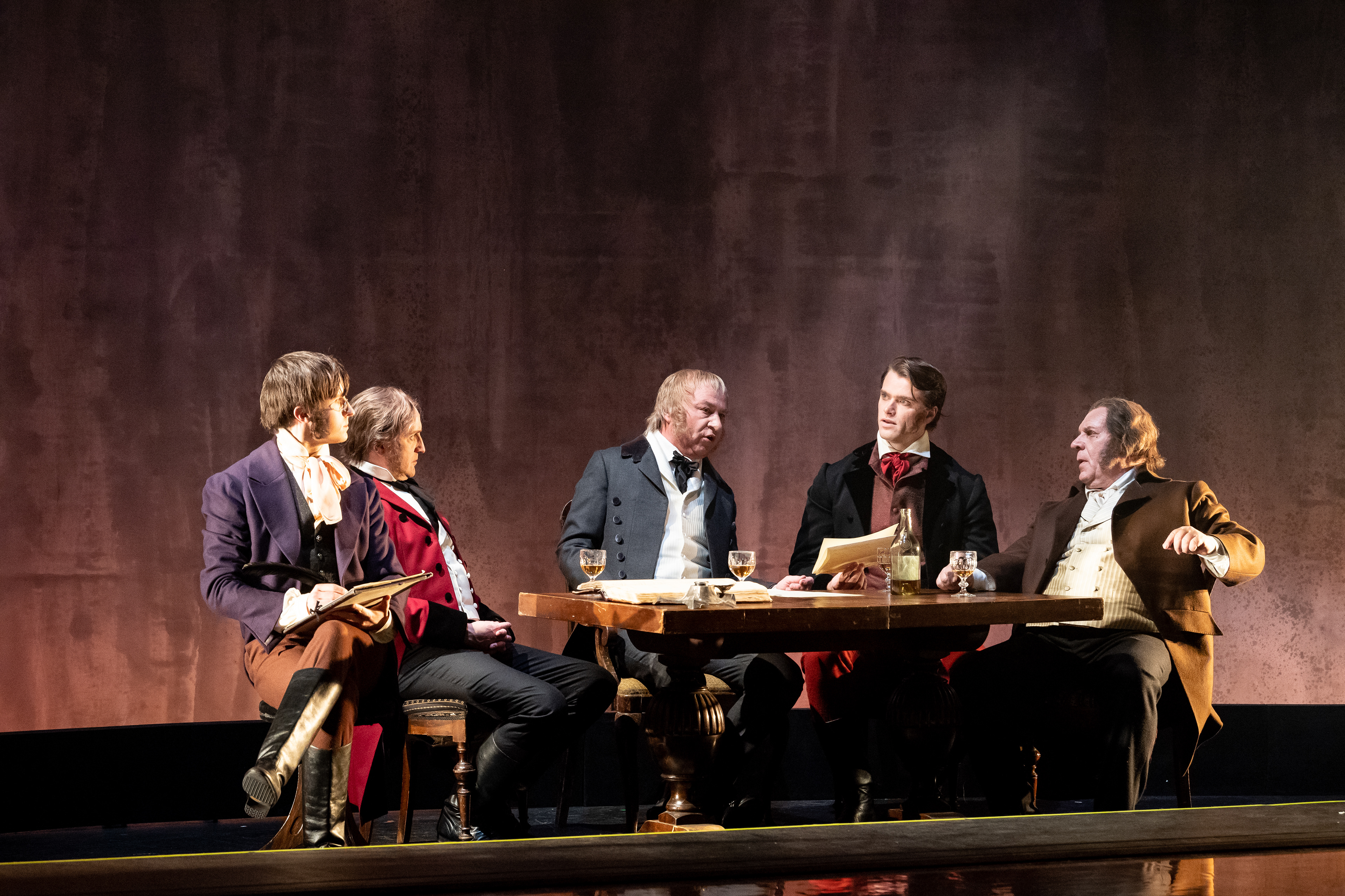 Fra venstre: Knut Erik Engemoen, Svein Harry Schöttker-Hauge, Jon Ketil Johnsen, Herman Ljung Opedal og Sverre Røssummoen