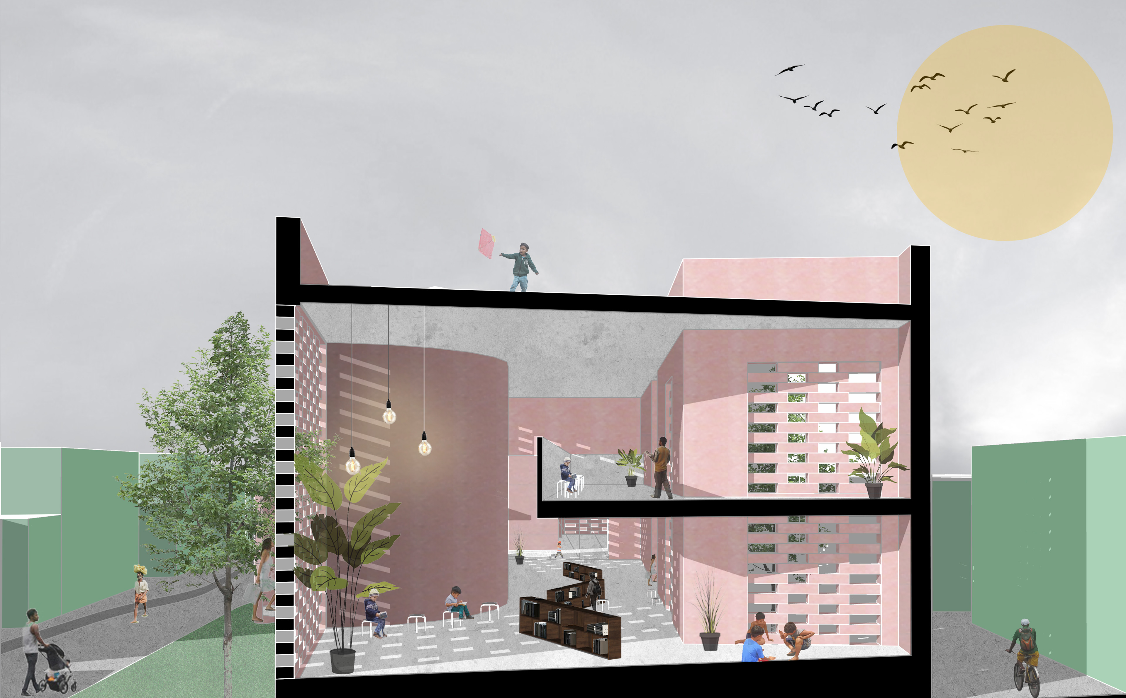 Illustrative Section B-B