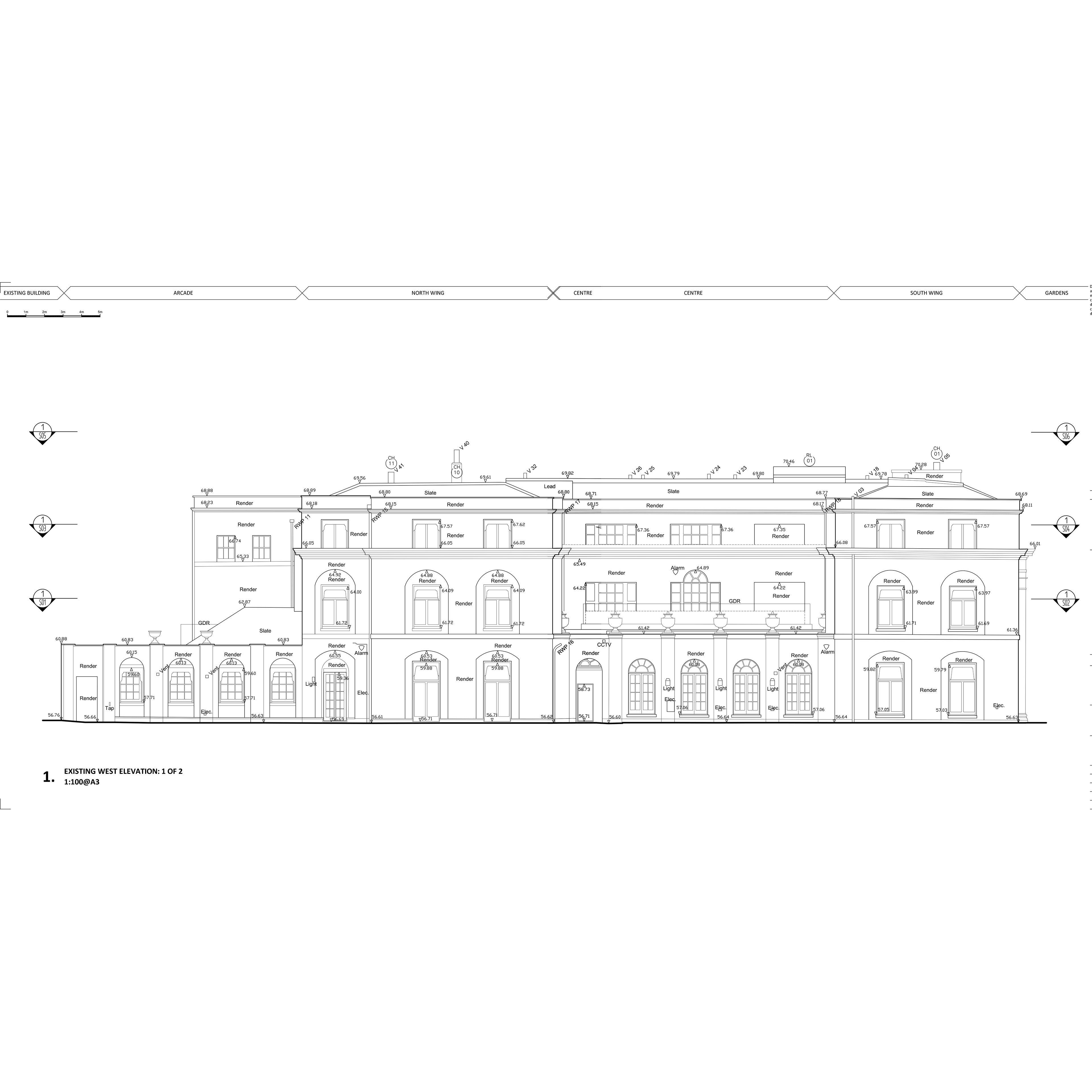Existing North Elevation