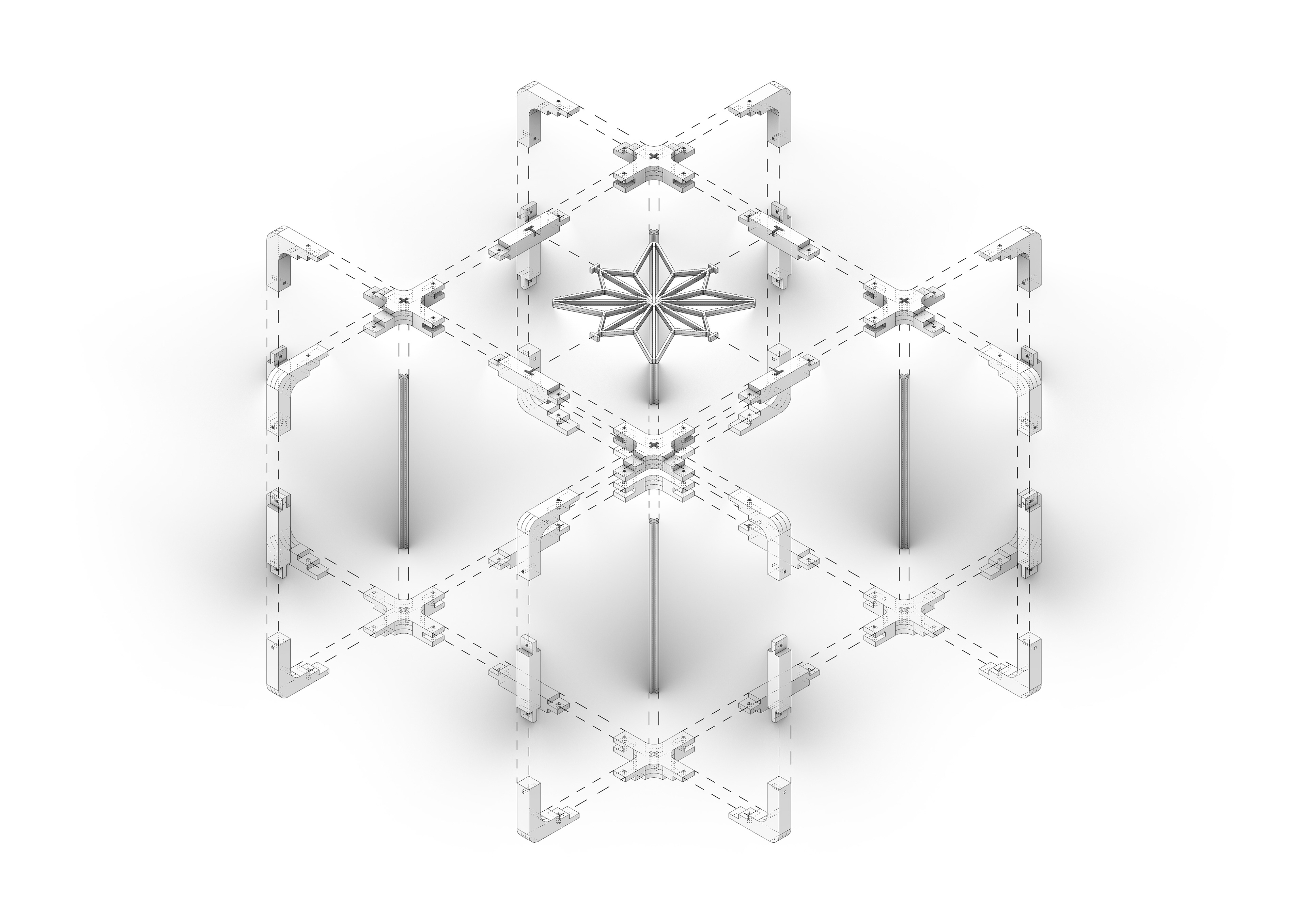 Final Design - Exploded Axonometric