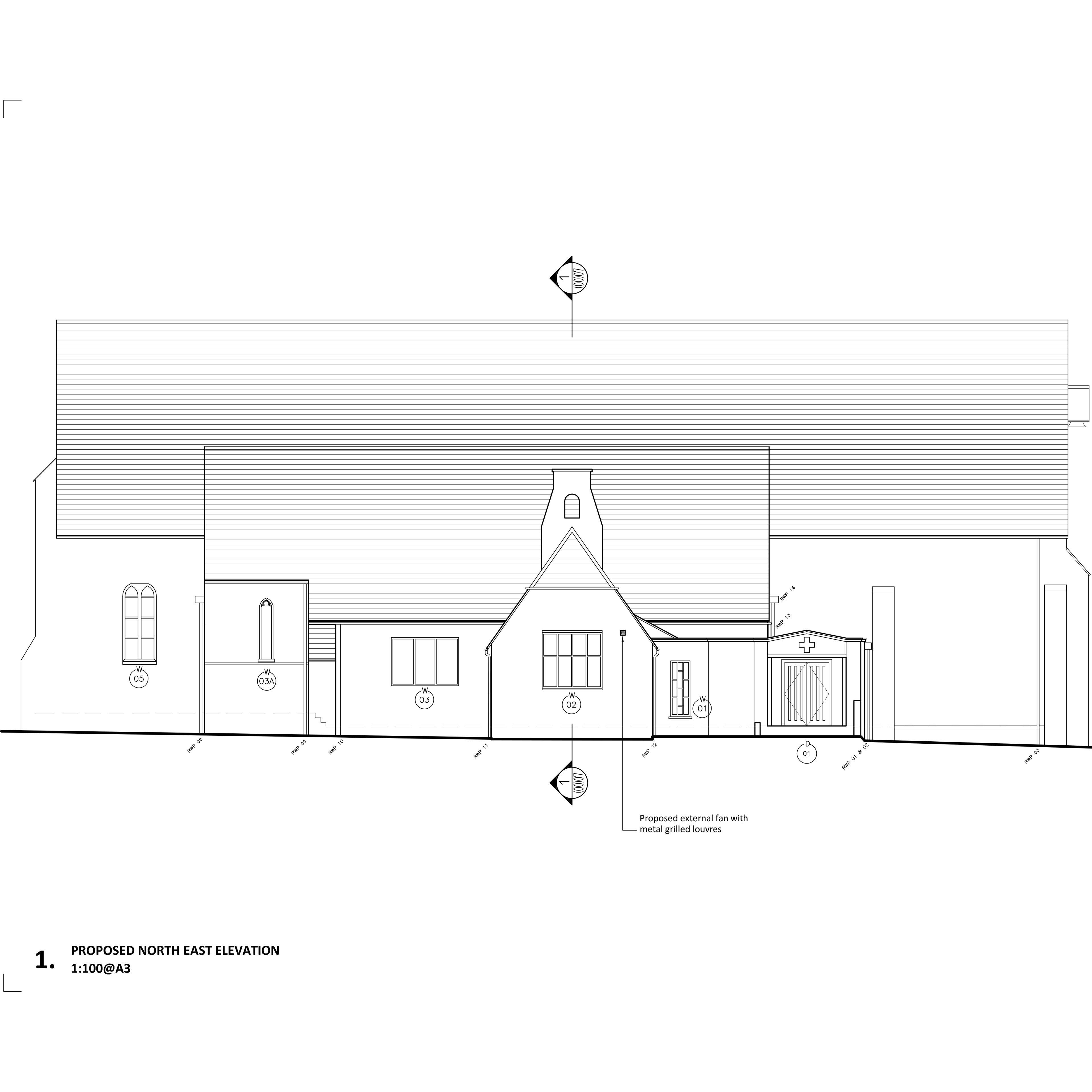 Proposed North Elevation
