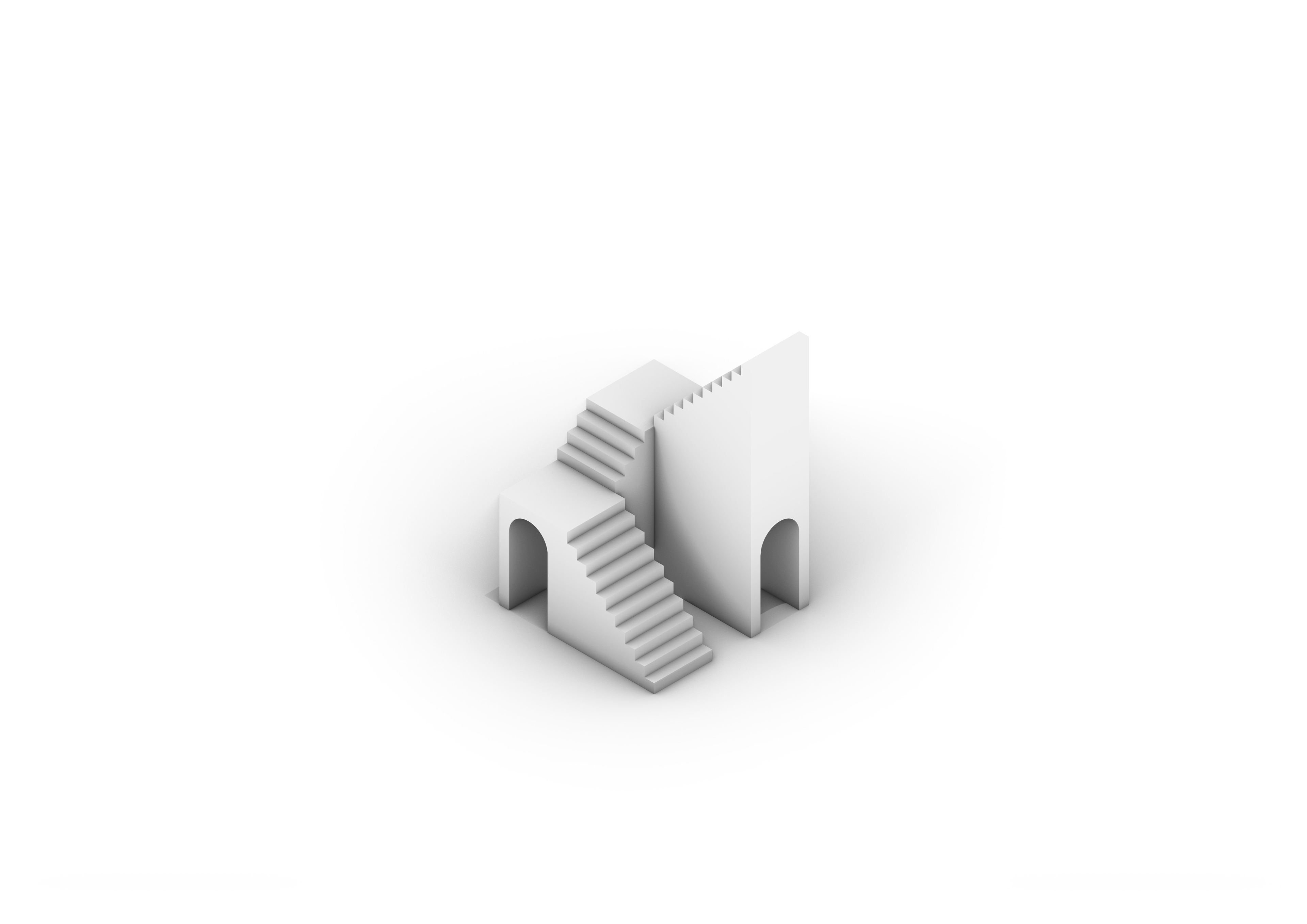 Iteration 01 - The Arched Stair