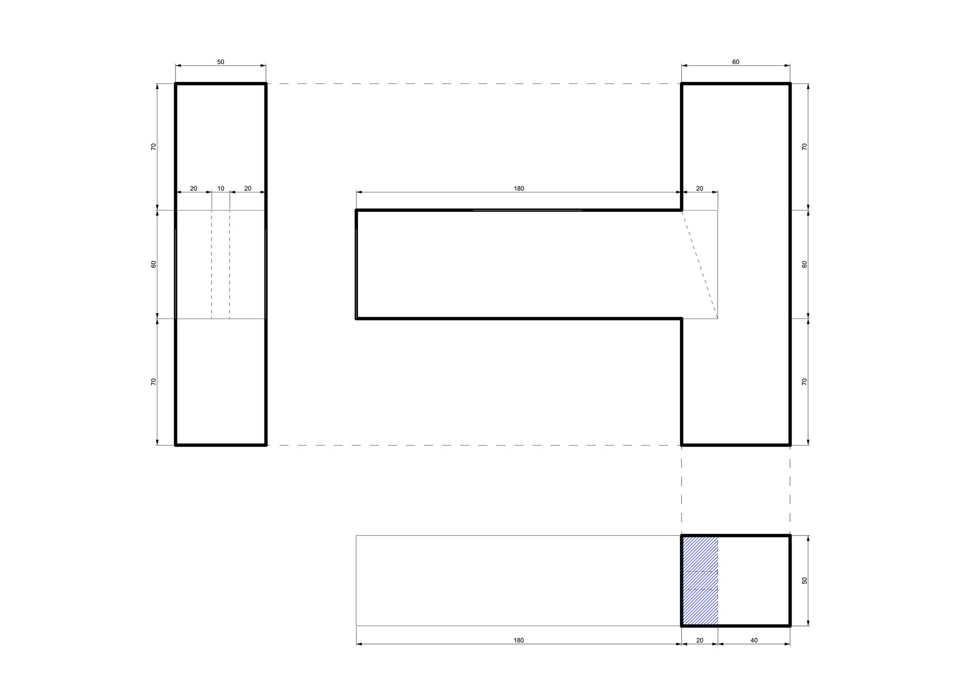 Compound Joint - Orthographic