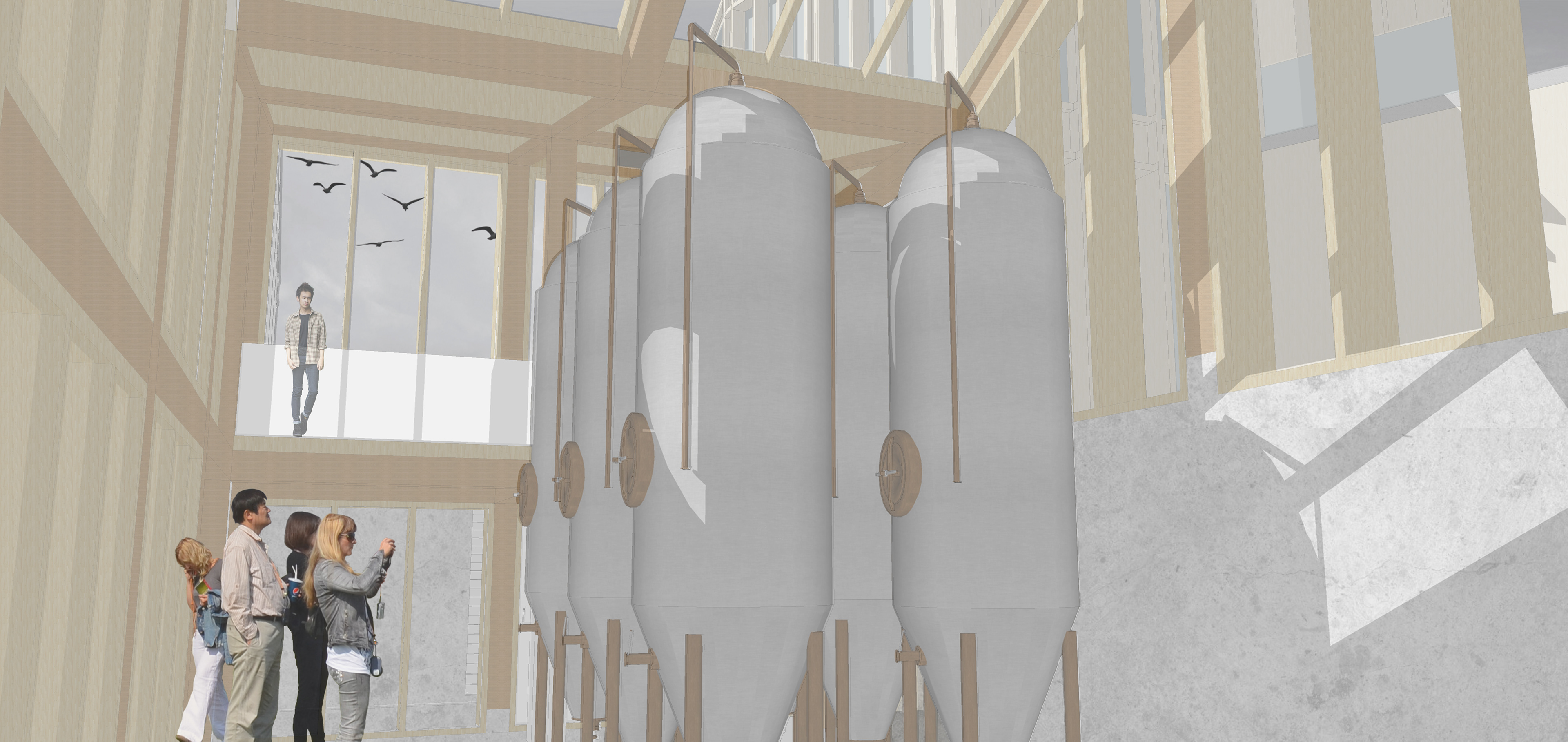 Internal View - Brewery