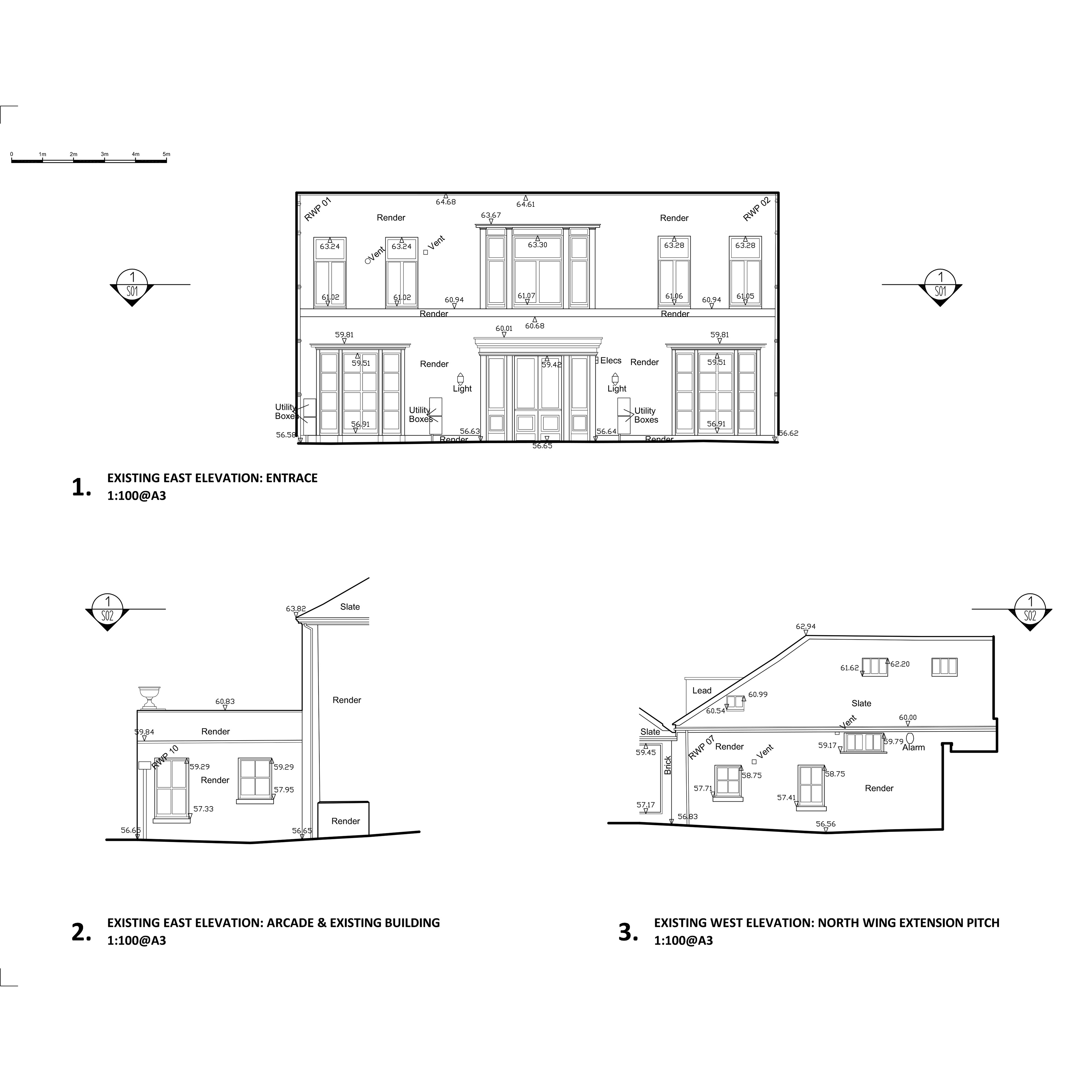 Existing Elevations