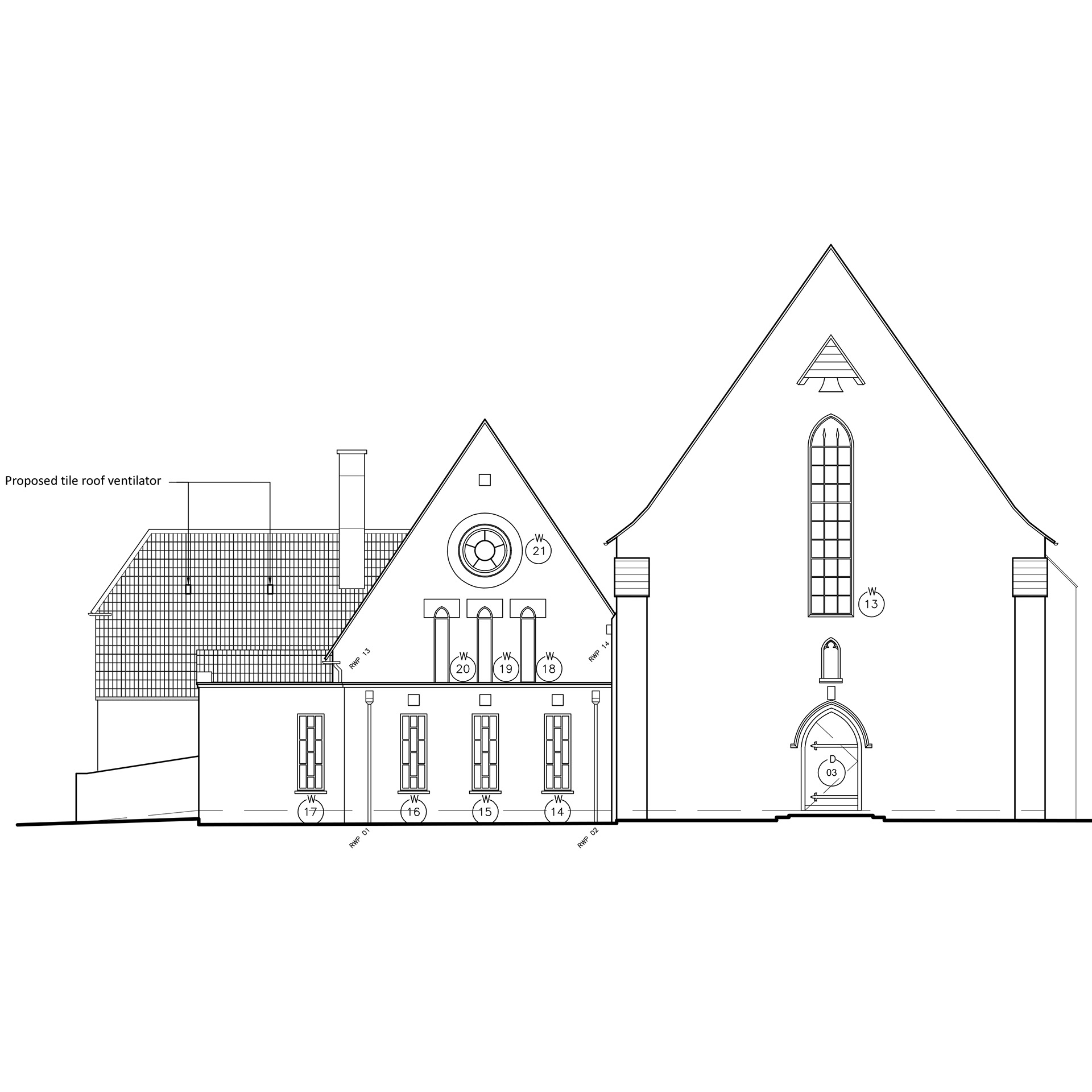 Proposed East Elevation