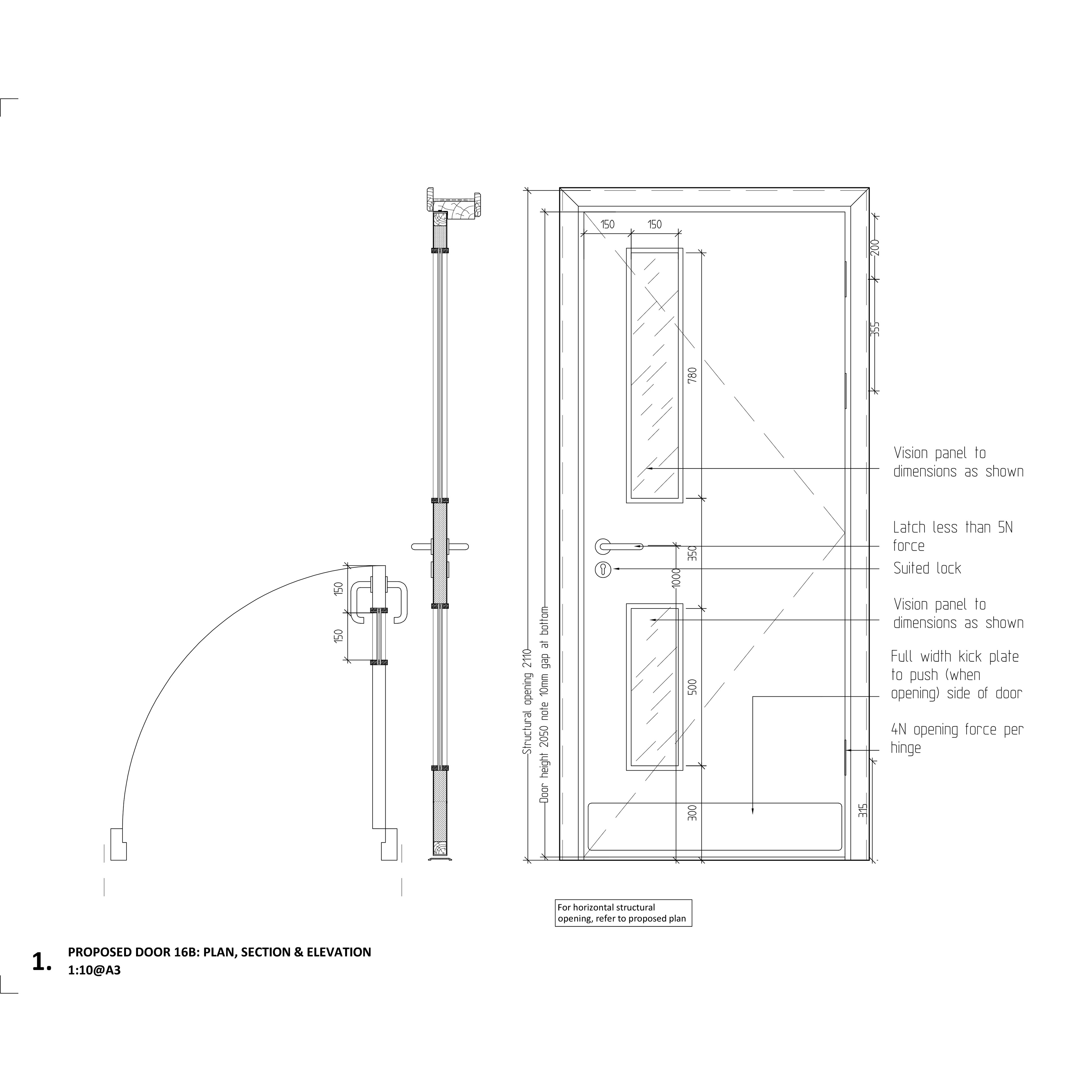 Proposed Door Detail