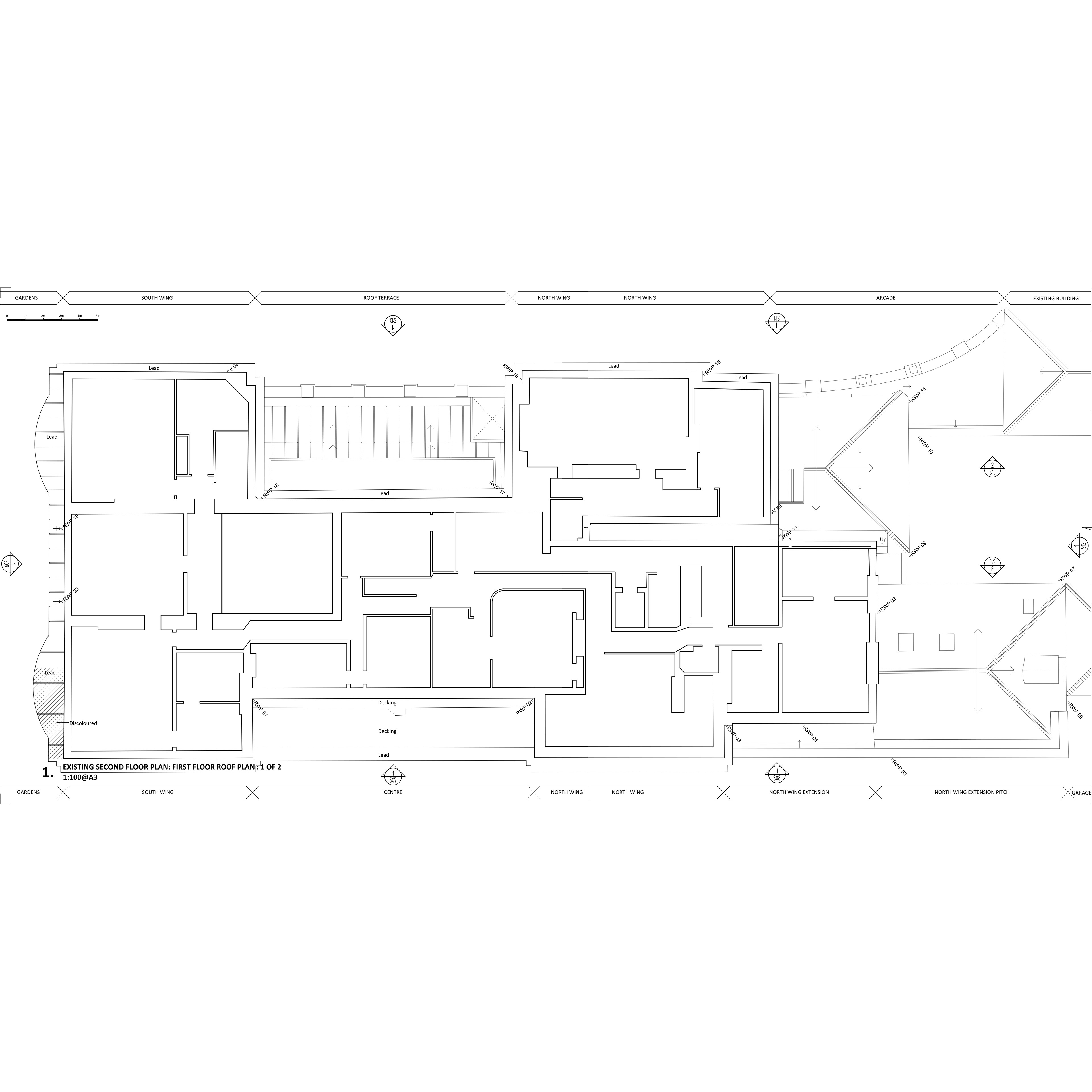 Existing Second Floor Plan