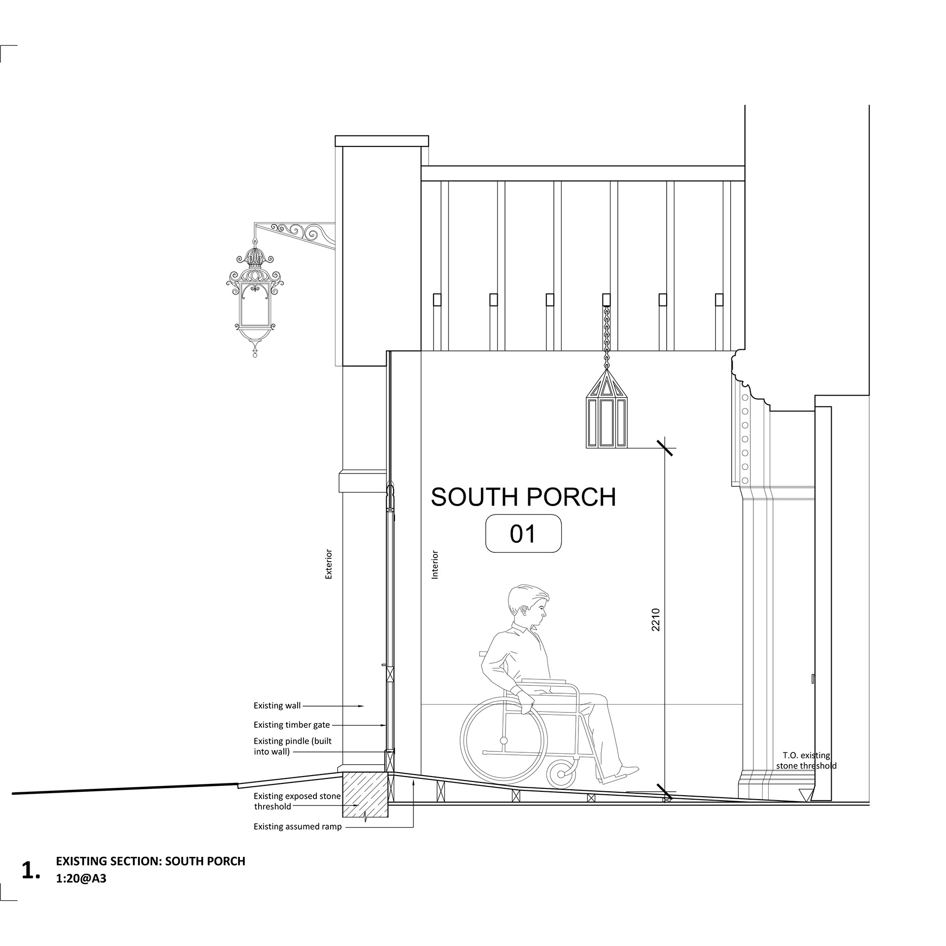 Existing Porch Section