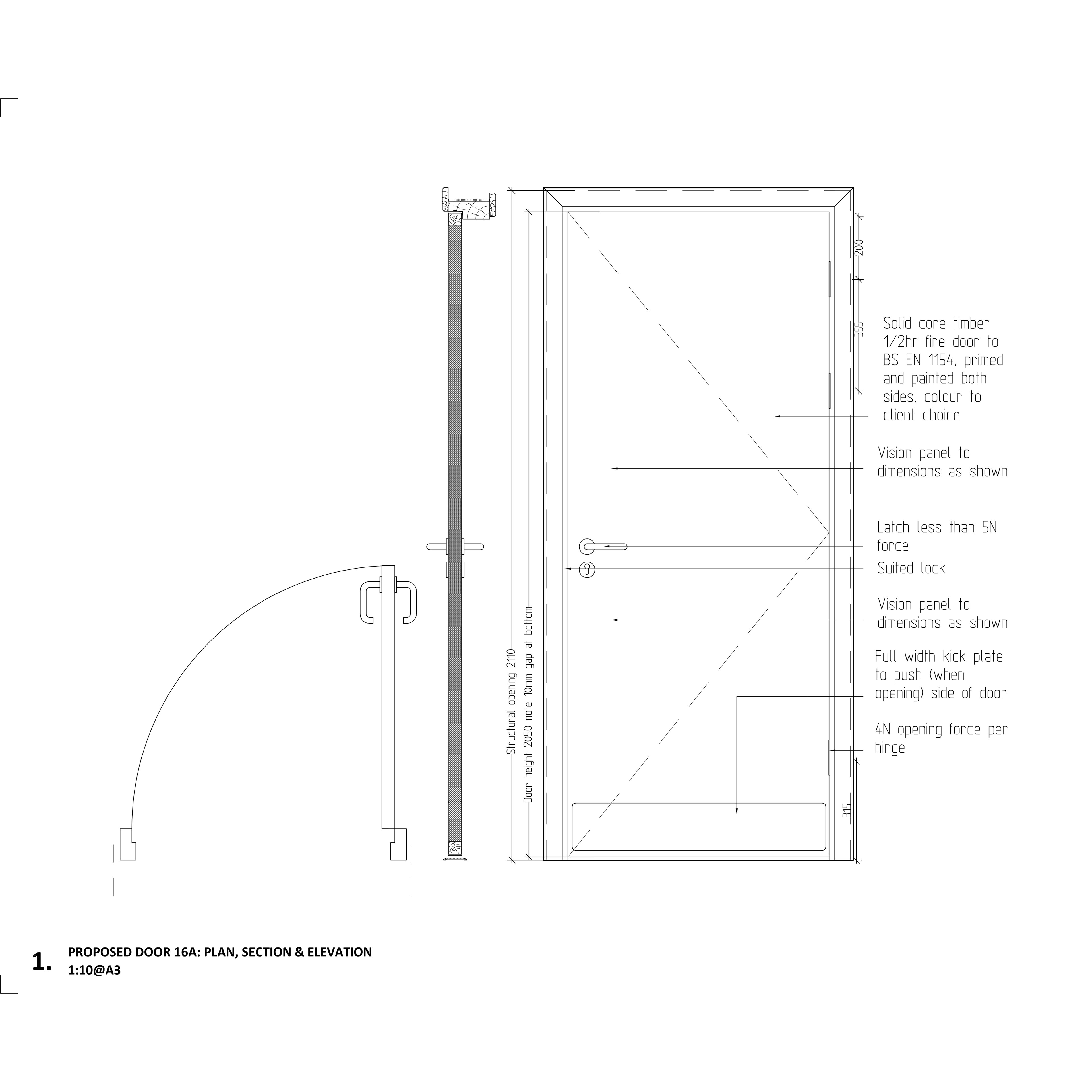 Proposed Door Detail