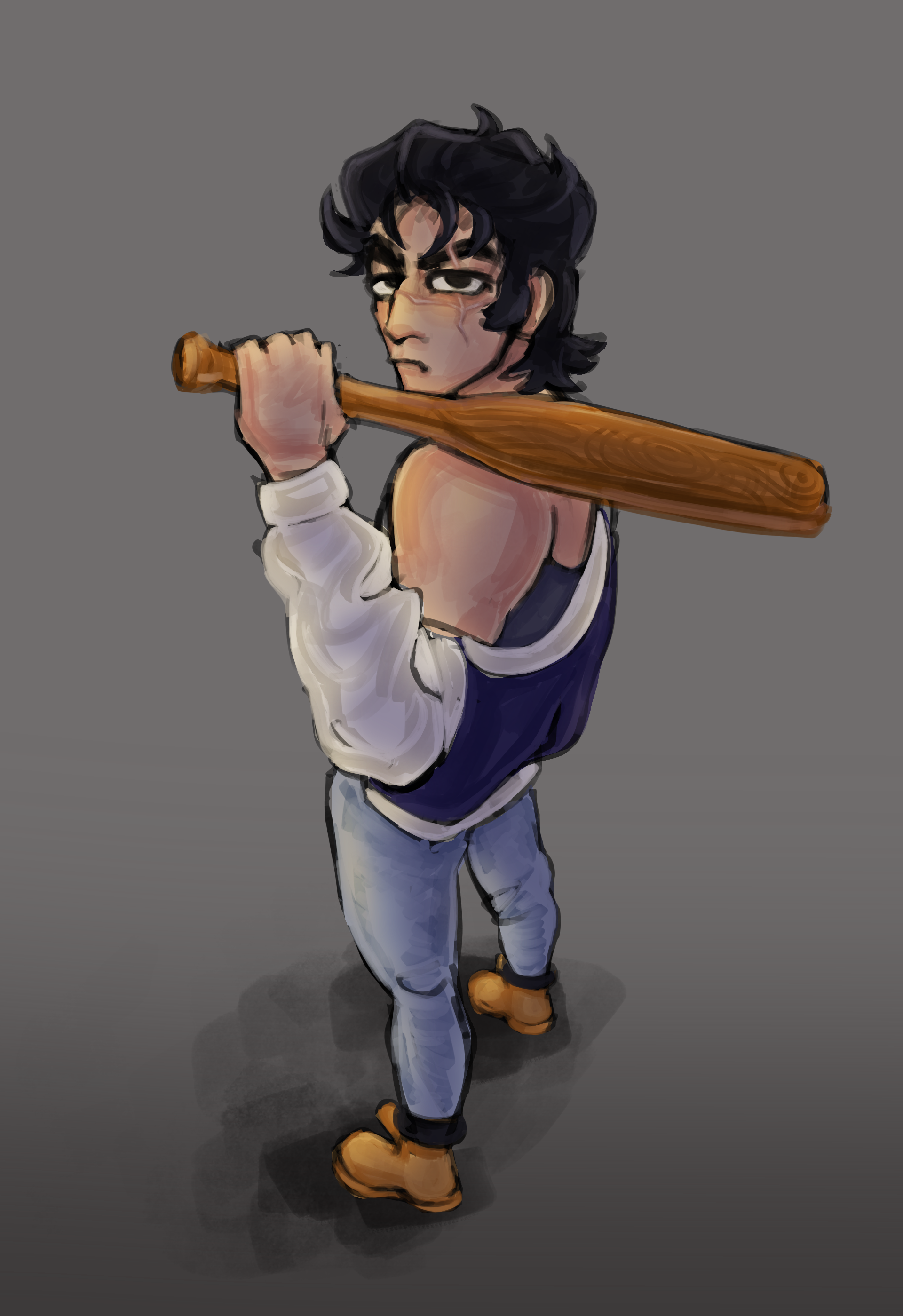 Artfight attack on user shayshaun77, 2022