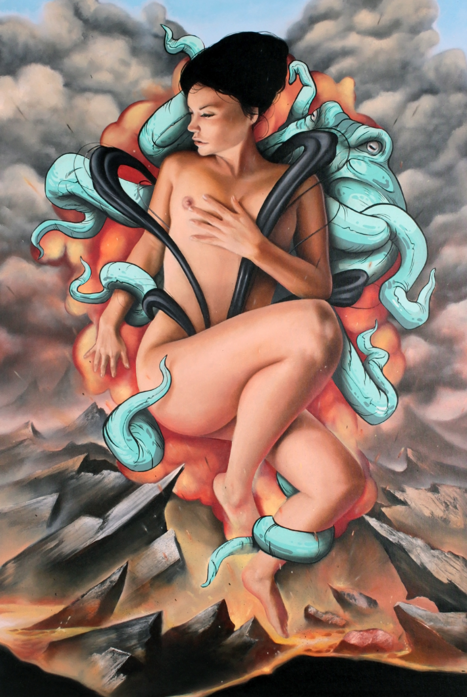 "First Advent" 24x36 Oil on Canvas