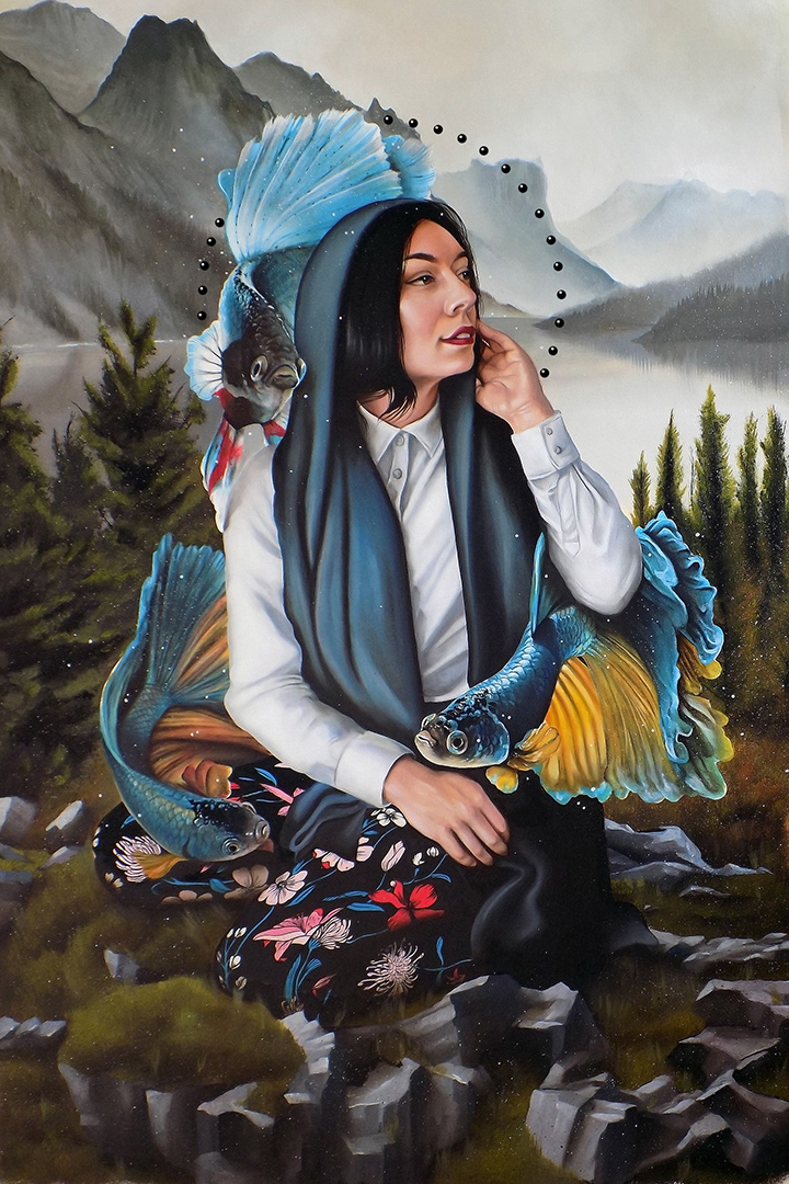"Hedapena" 24x36 Oil on Canvas