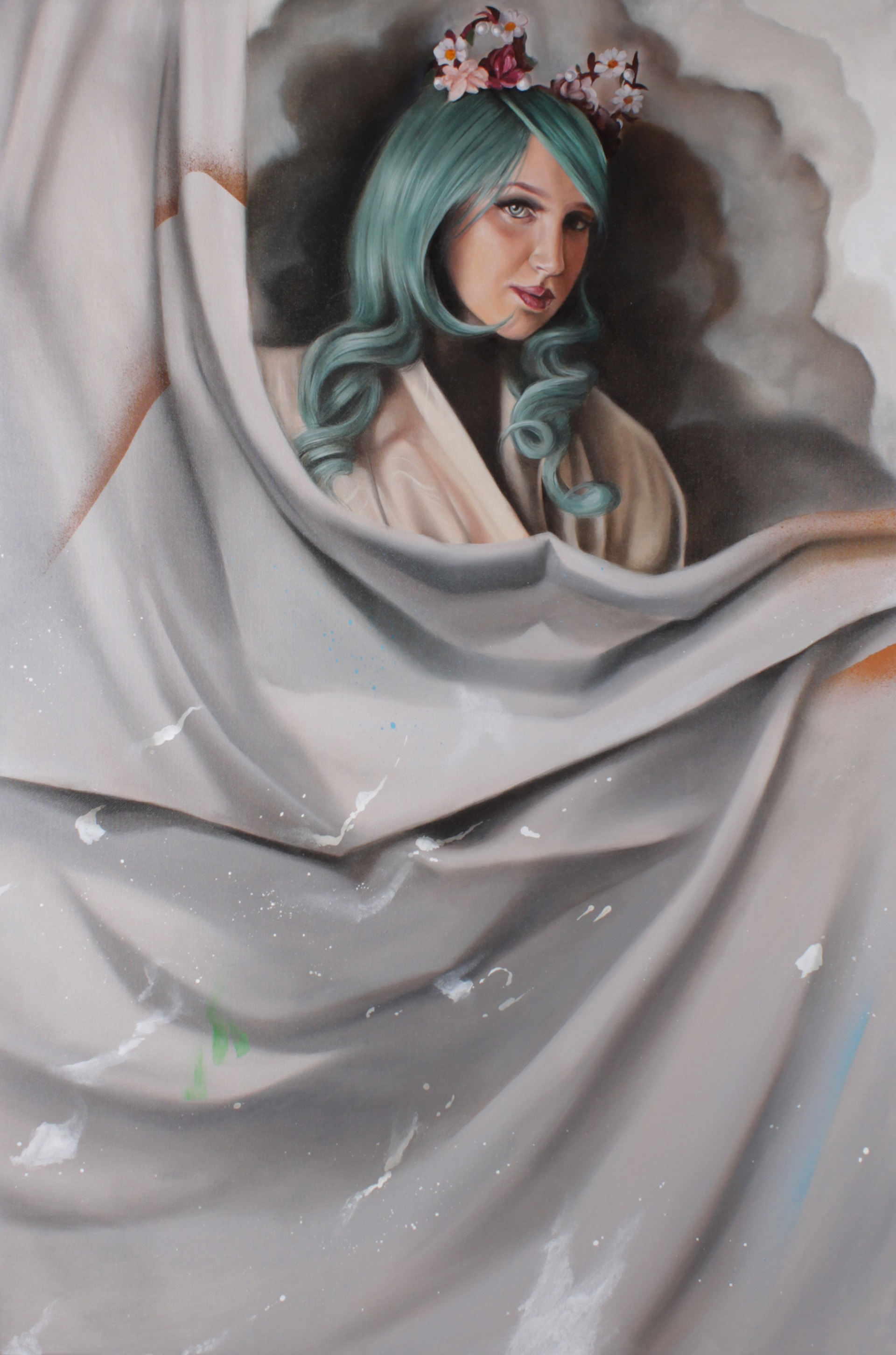"Private Painting" 24x36 Oil on Canvas