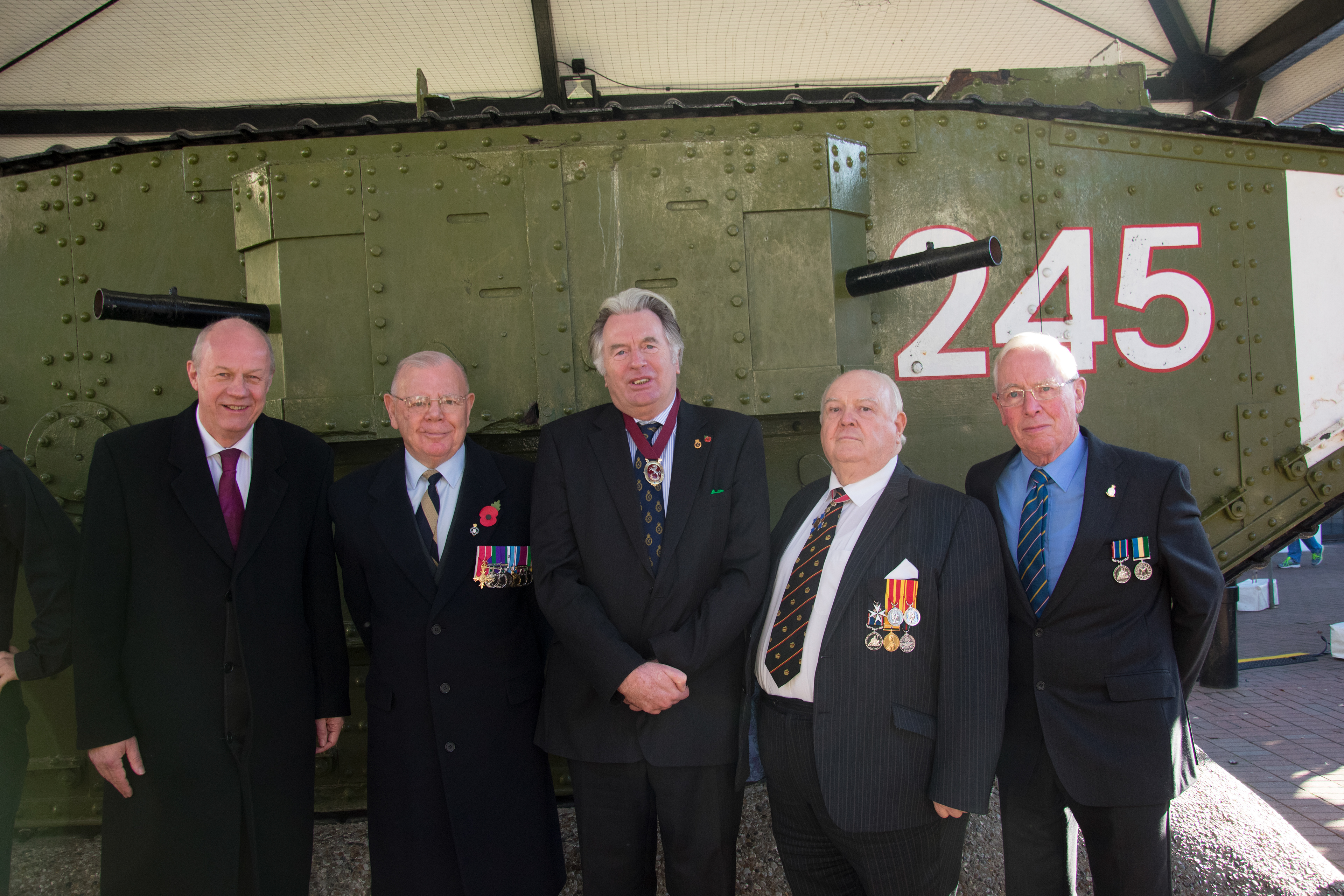Army Vets Centenary of the battle of Cambrai