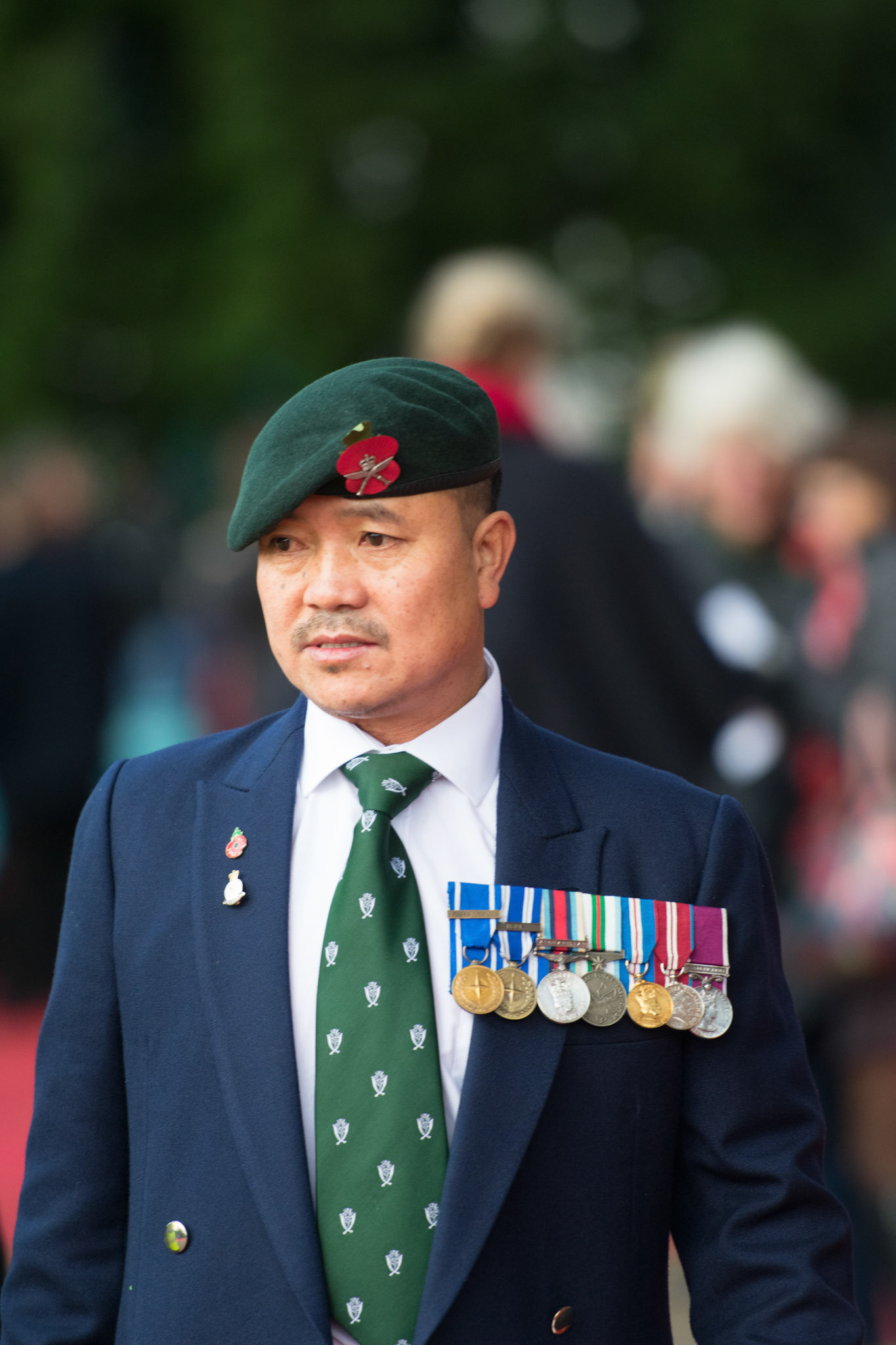 Gurkha Veteran, Remembrance Sunday, Ashford