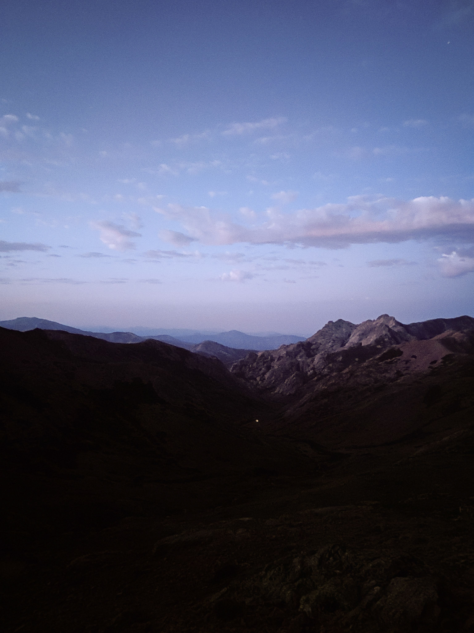 GR 20 - Jour 4 : Ciottulu di i Mori - Petra Piana