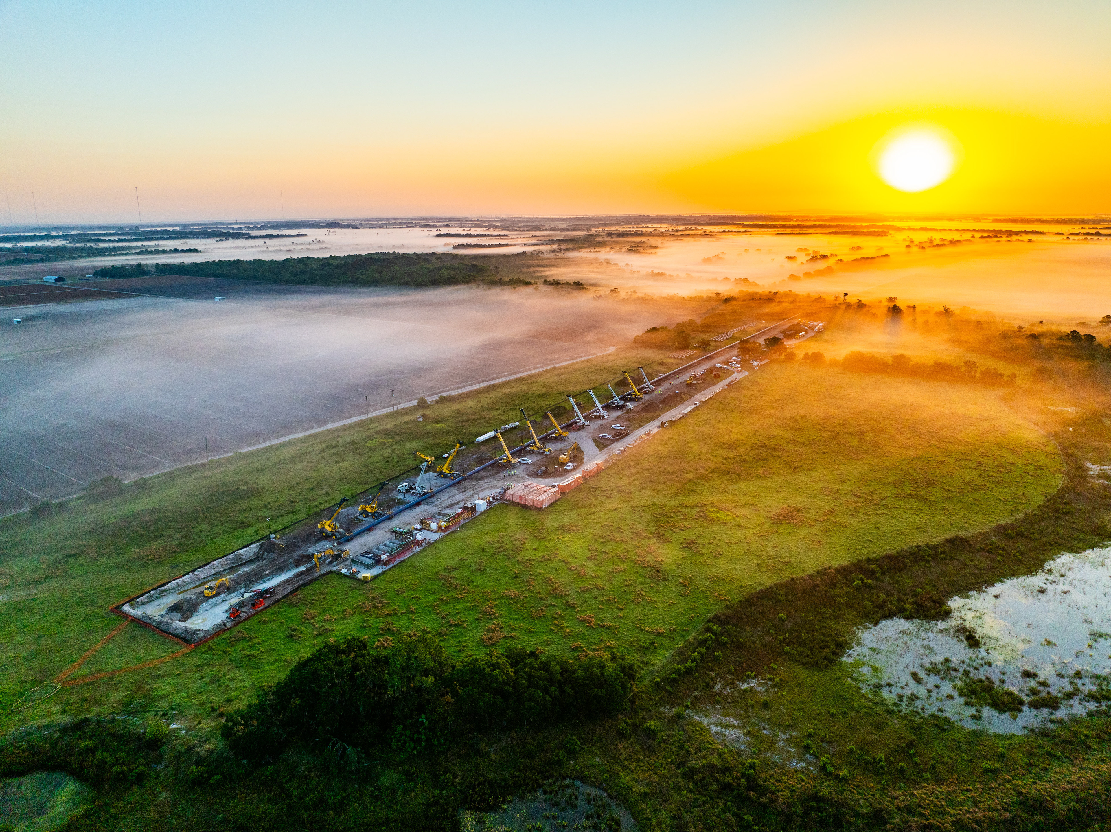Construction of Water Pipeline