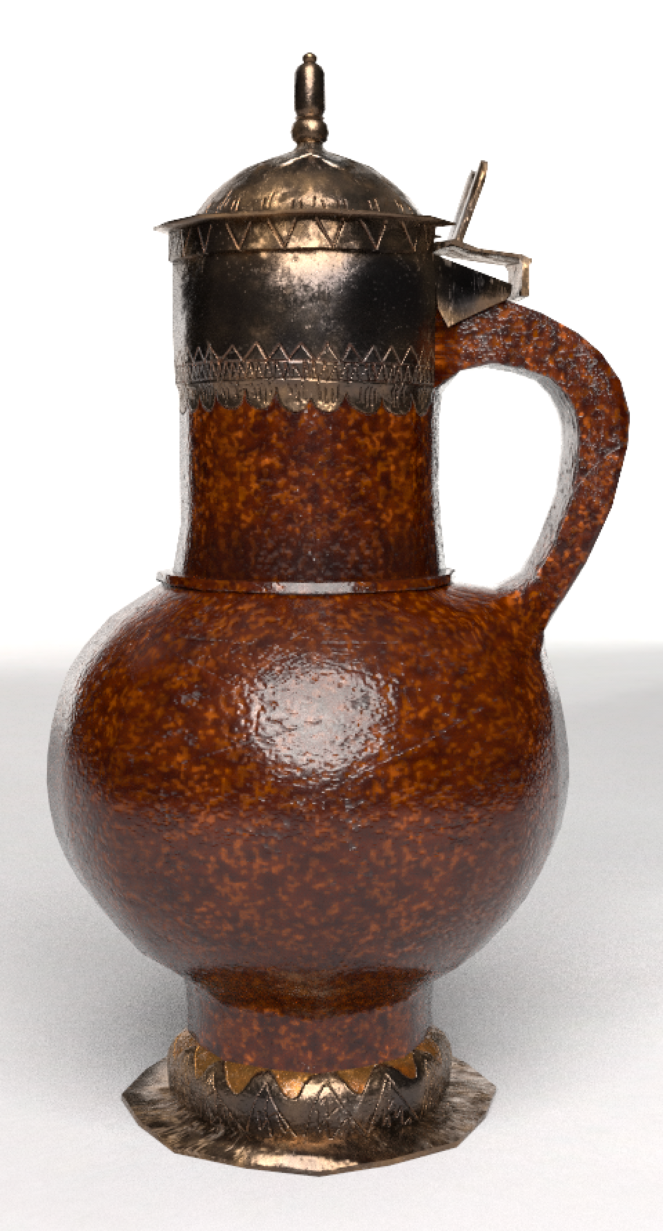 Lidded jug