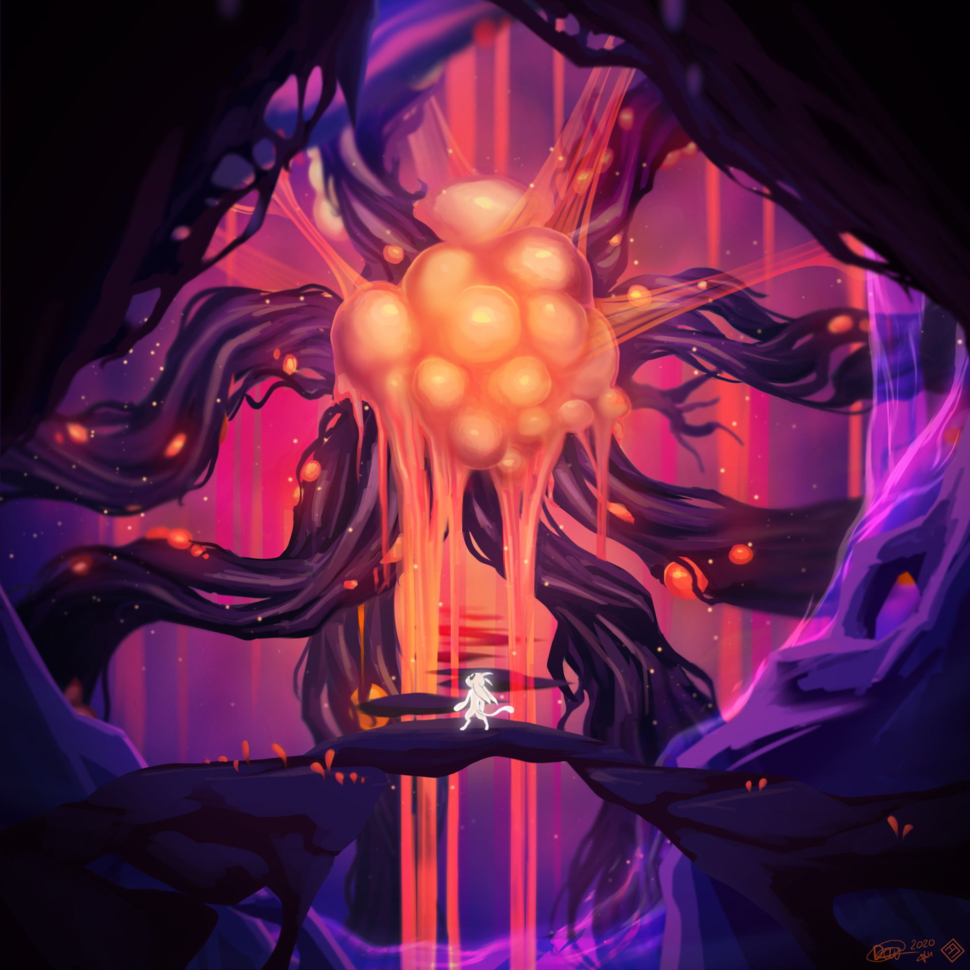 "Hollows warped, entangled with Decay." (Ori and the Will of the Wisps)