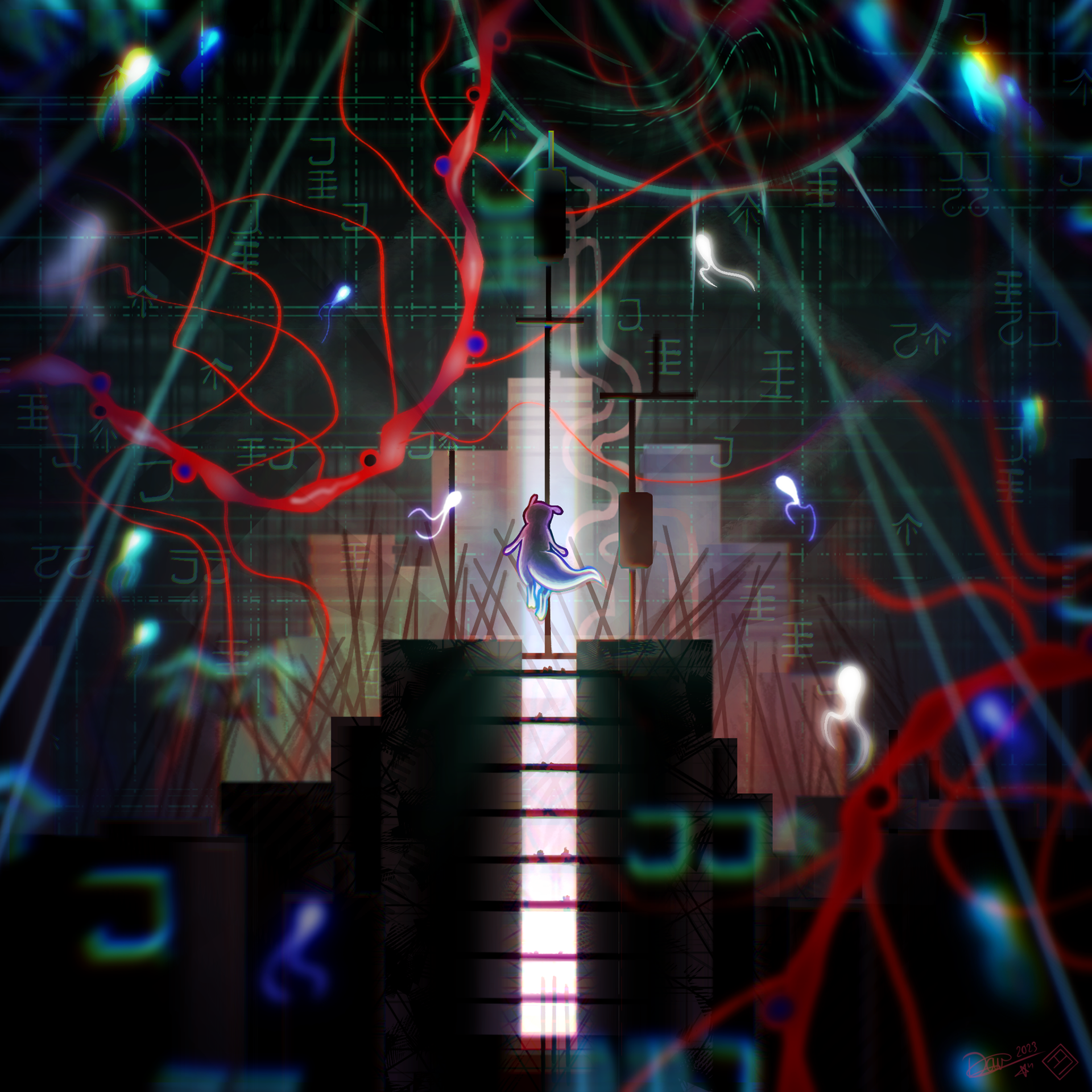"...Every moment the equipment erodes to a new state of decay." (Rain World)