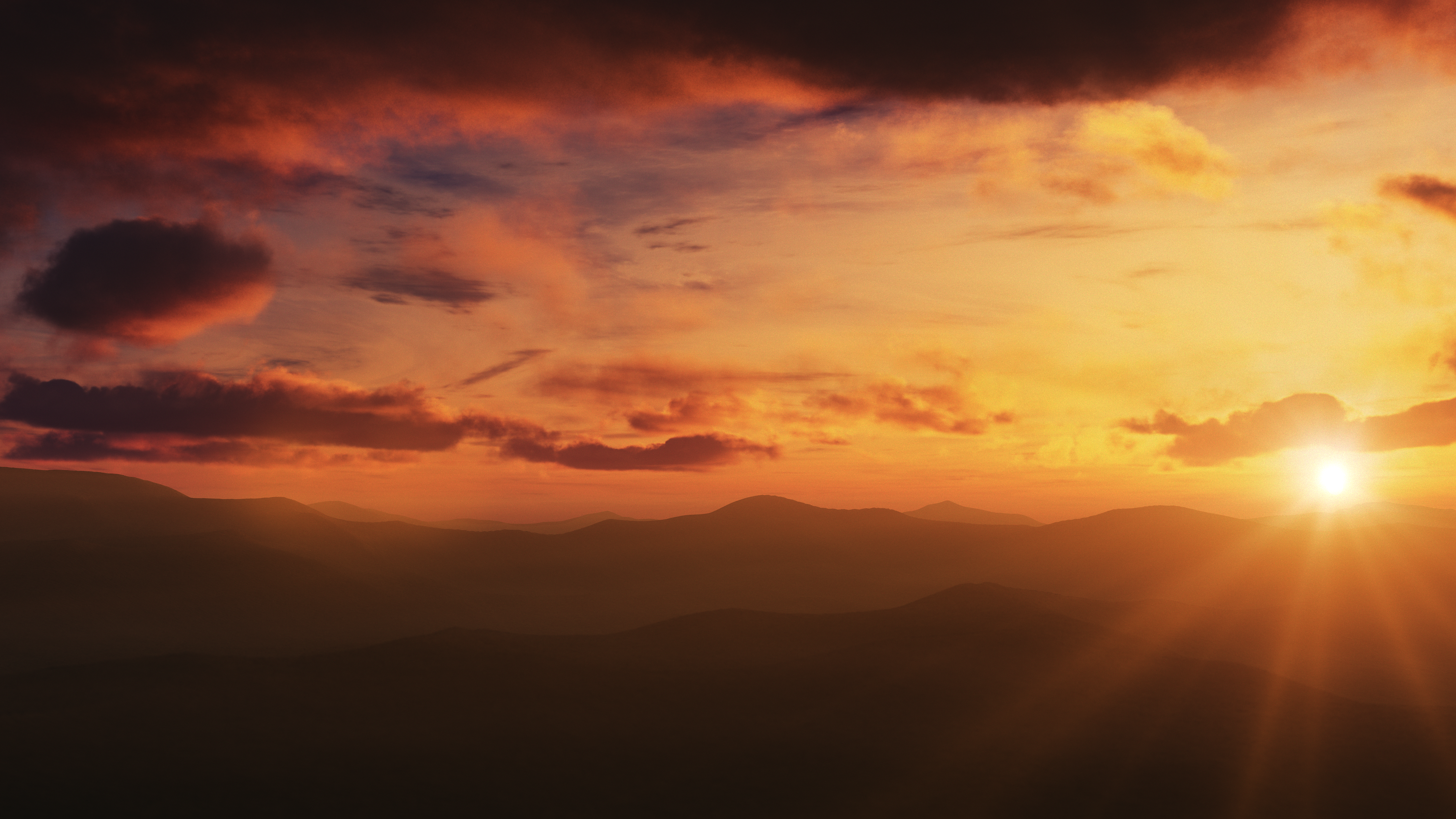 DESERT SUNSET