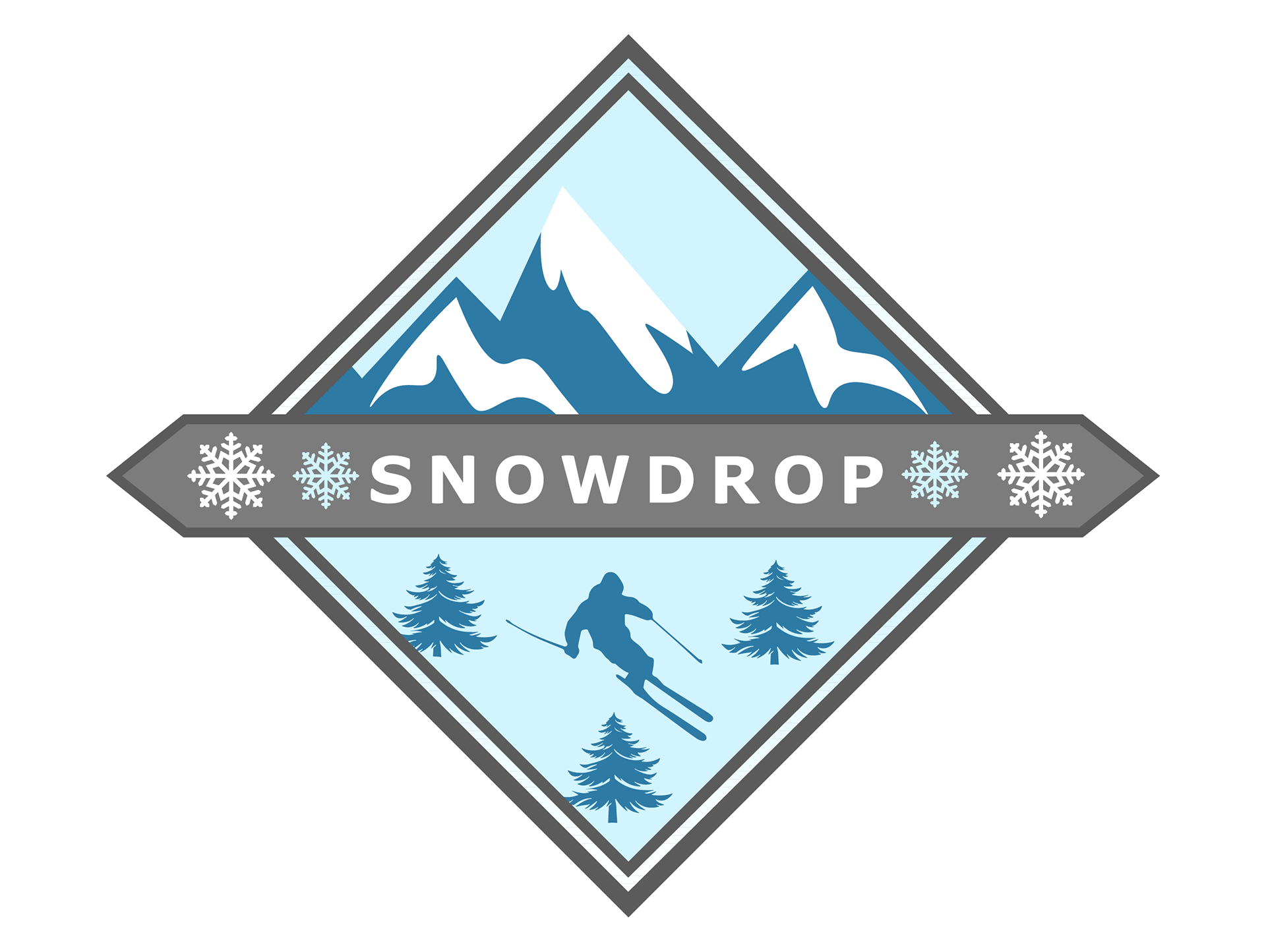 Skiing Logo
