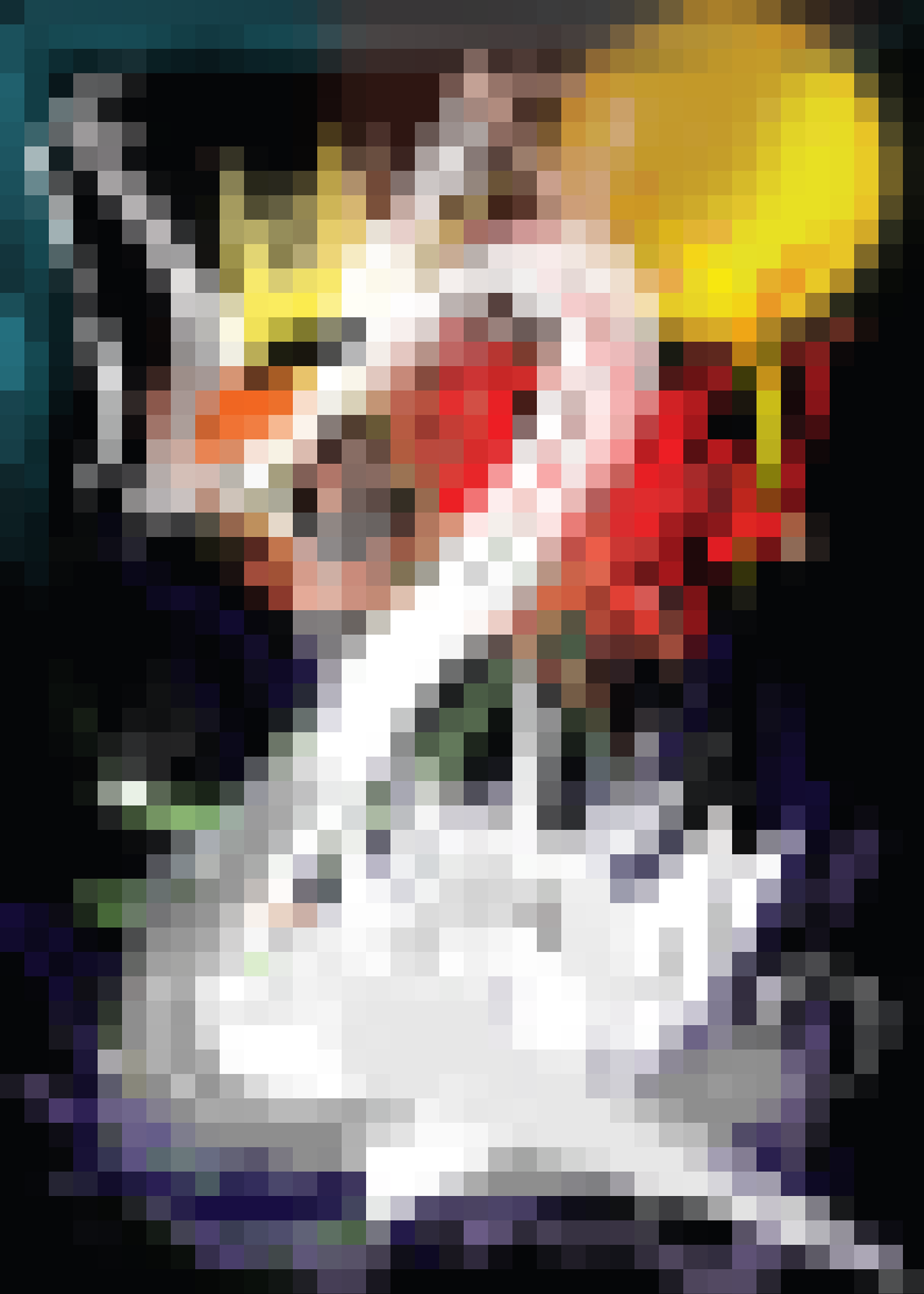 EVIO Swan Pixelated 003