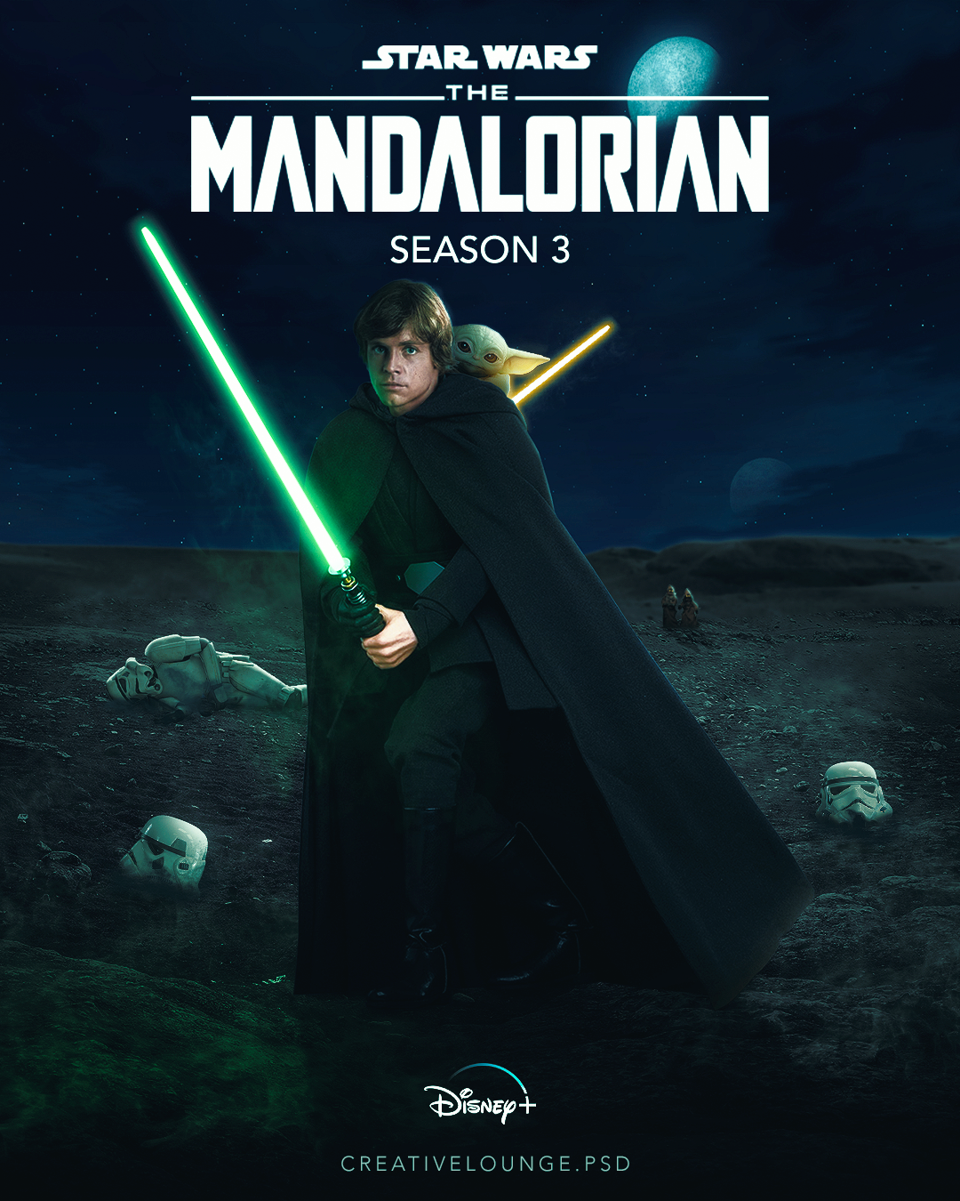 The Mandalorian S3 "Luke and Grogu"