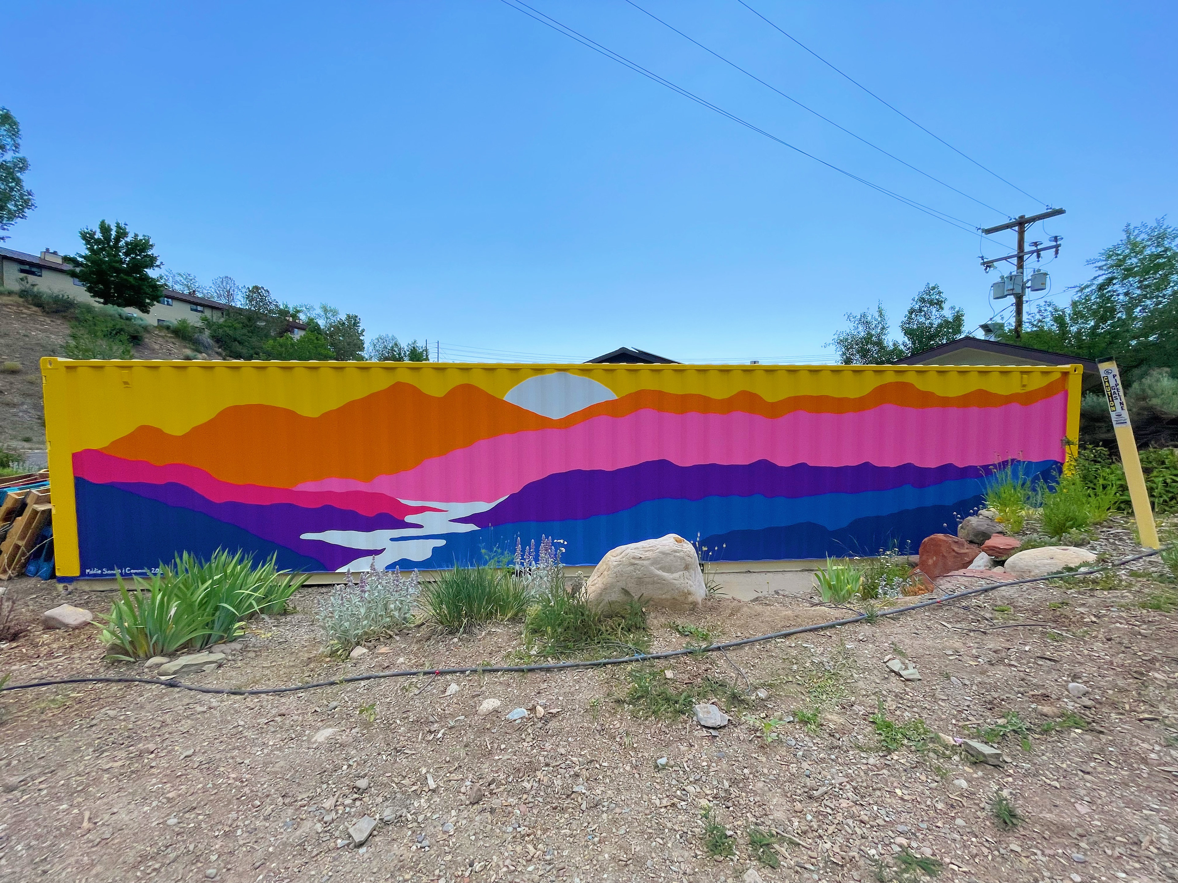 "Manna Mural" - Manna Soup Kitchen - Durango, CO - 2023