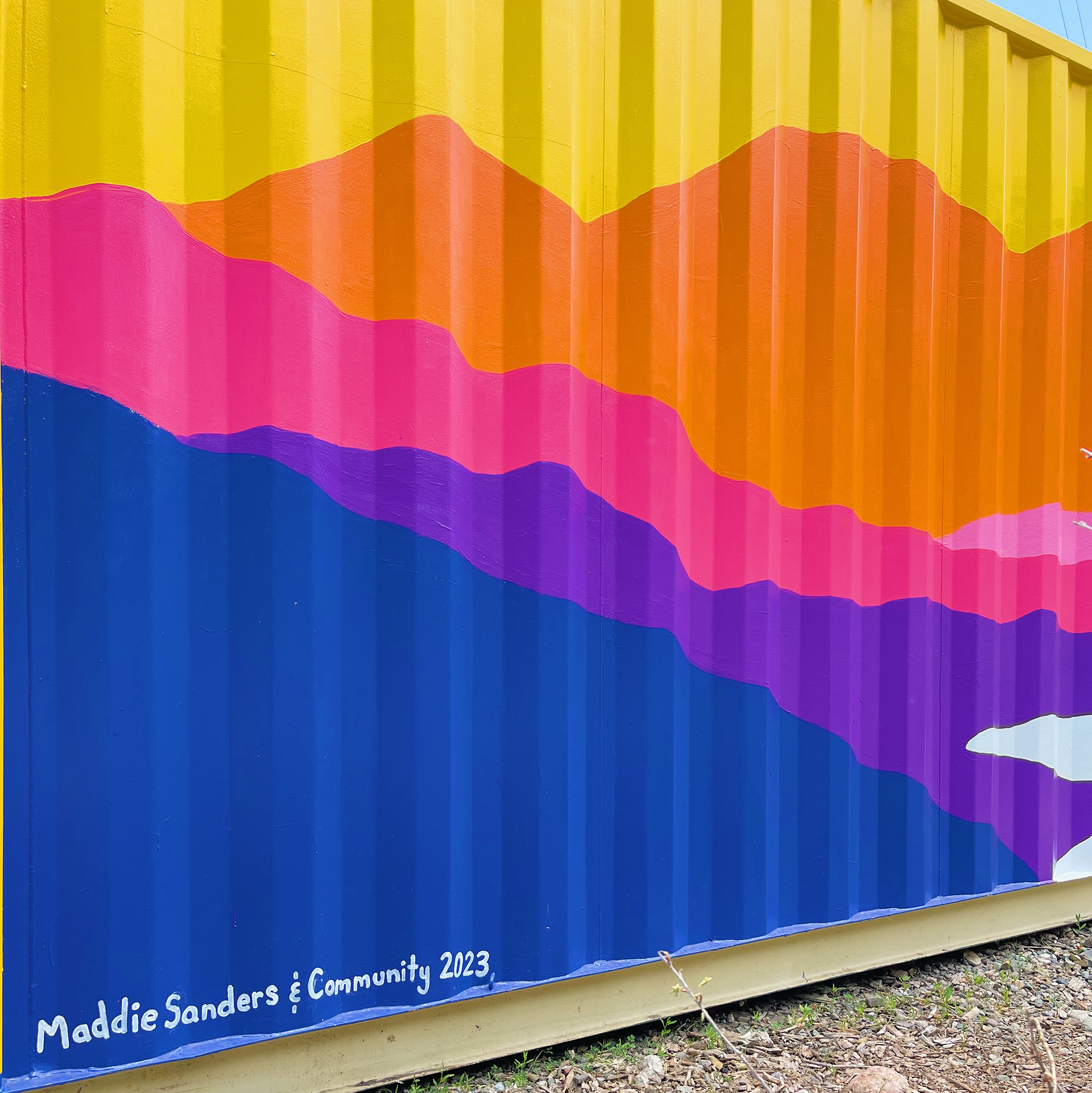 "Manna Mural" - Manna Soup Kitchen - Durango, CO - 2023