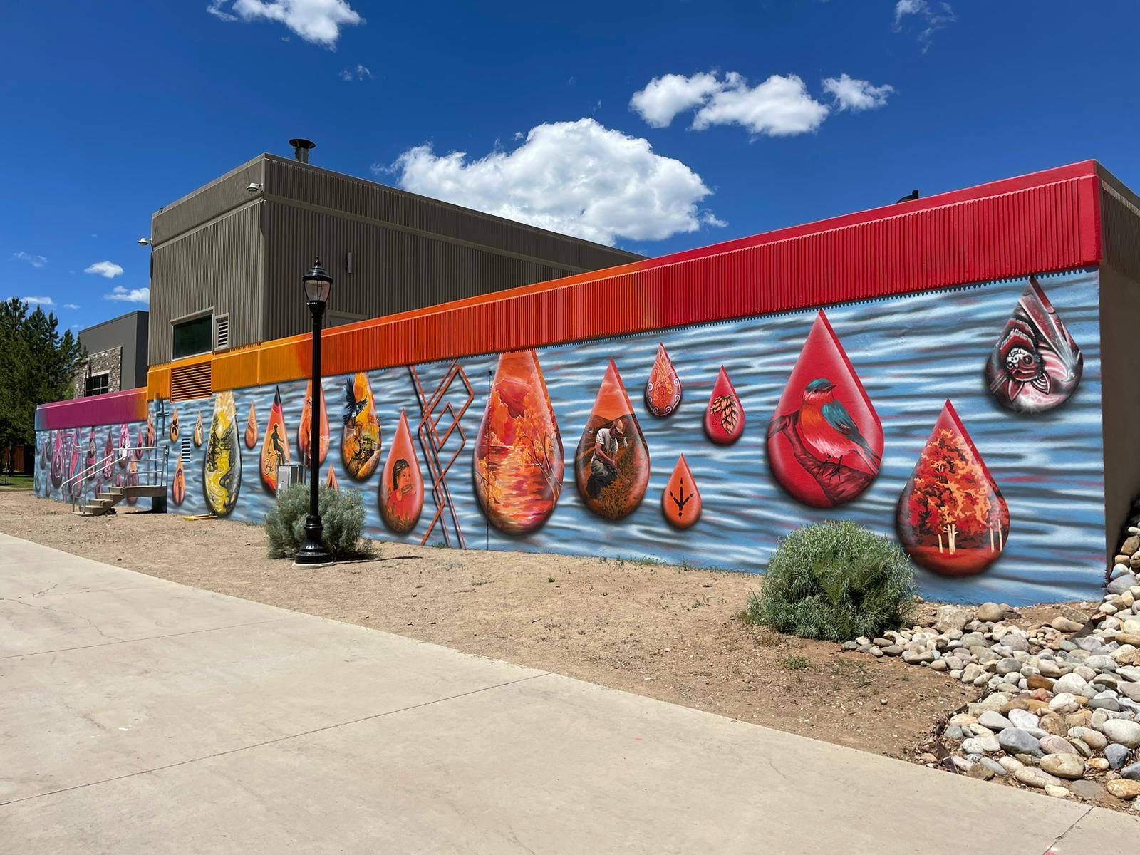 "Droplets" - Santa Rita Water Reclamation Facility - 2024