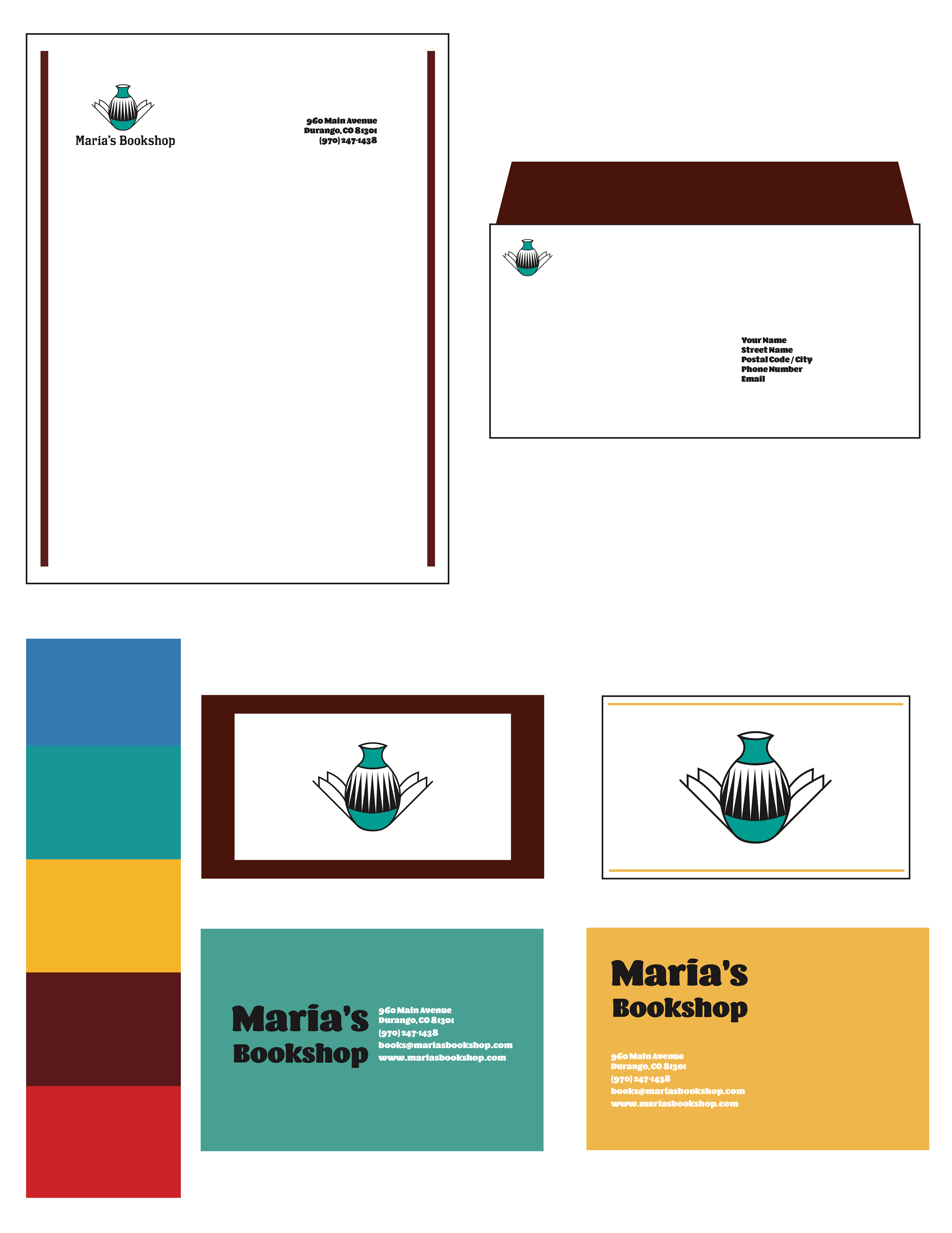 Mariah's Bookshop - Collateral