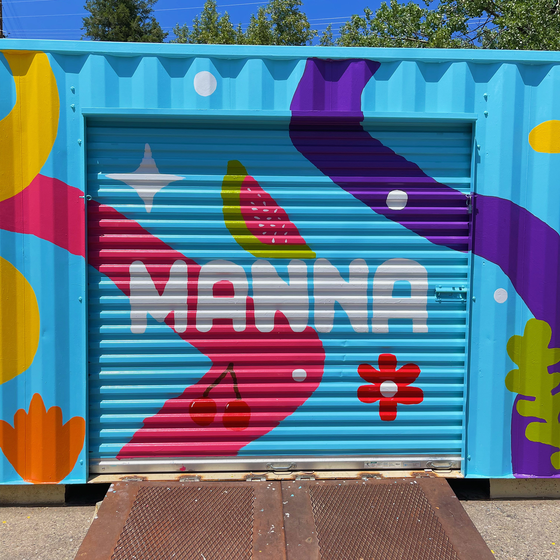 "Manna Mural" - Manna Soup Kitchen - Durango, CO - 2023