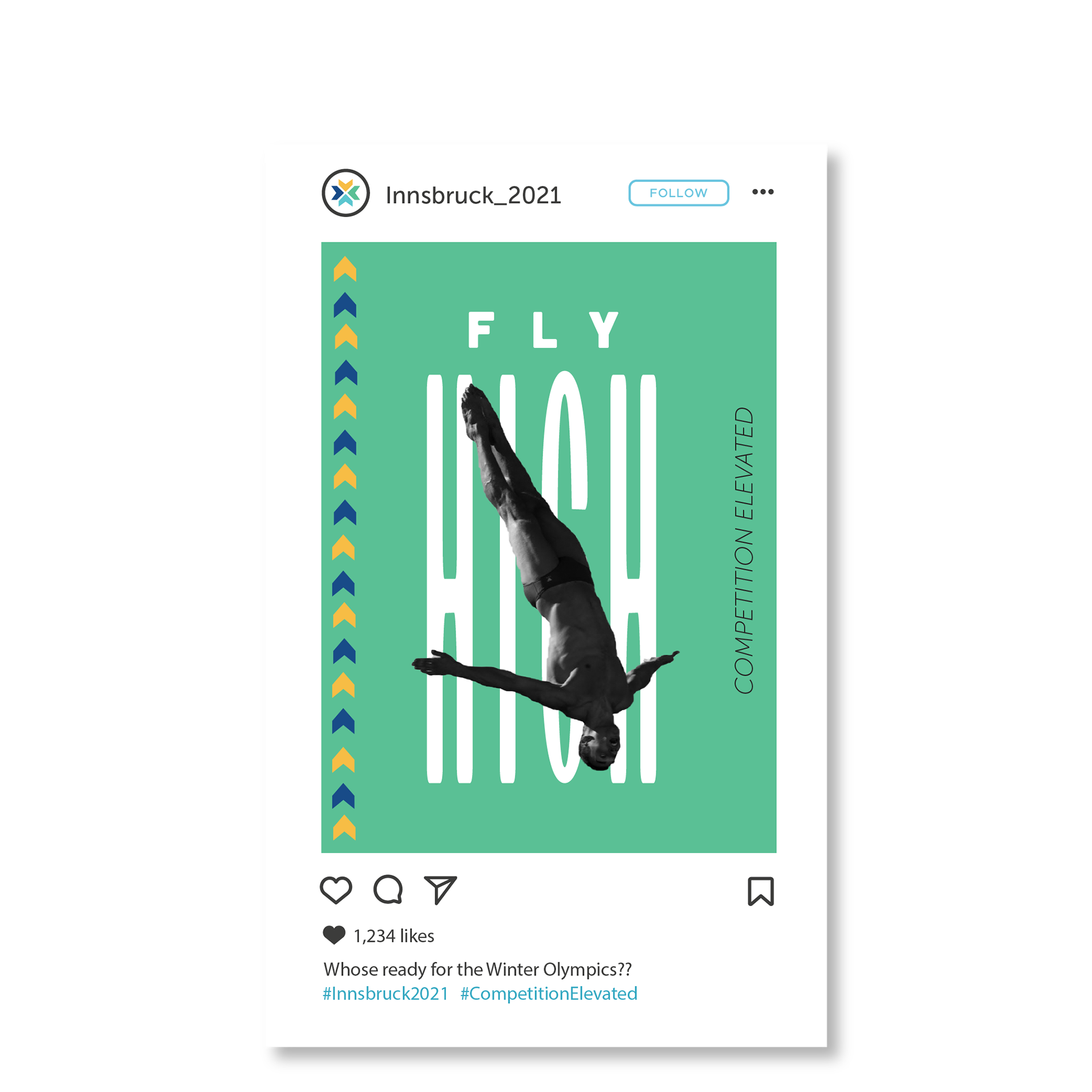 Innsbruck Olympics - Instagram Ad