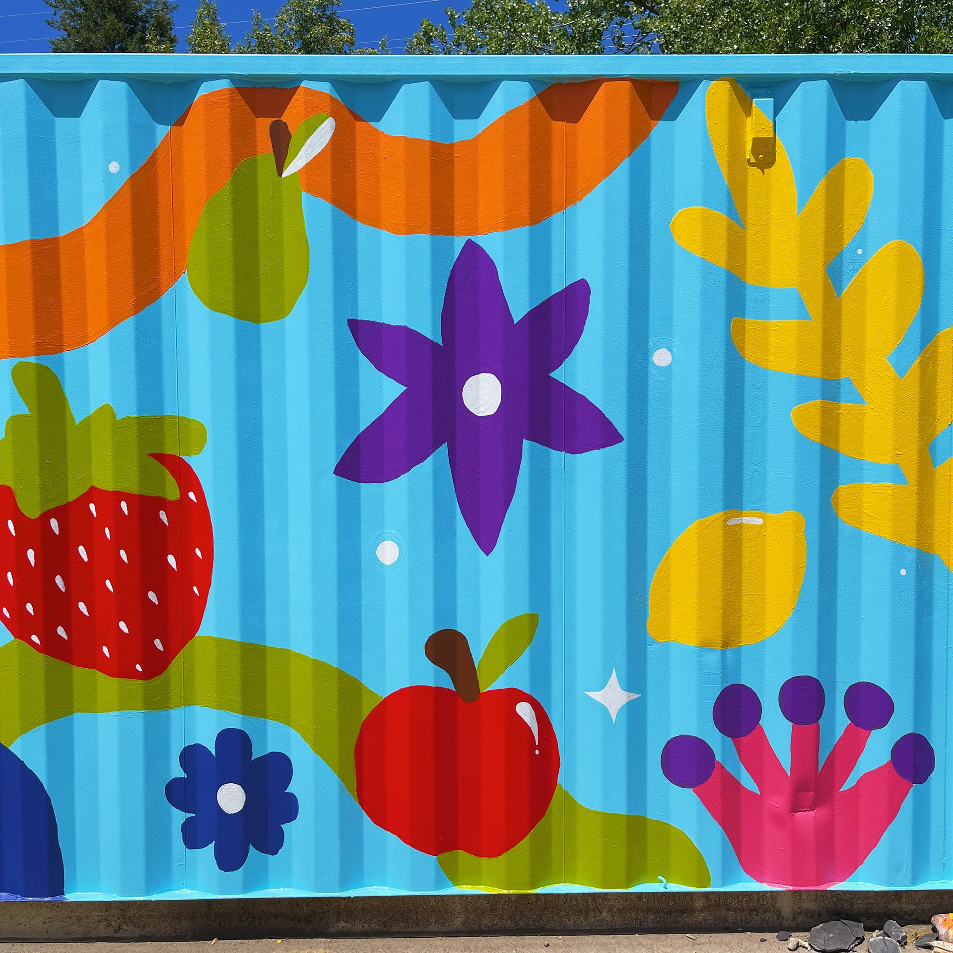 "Manna Mural" - Manna Soup Kitchen - Durango, CO - 2023