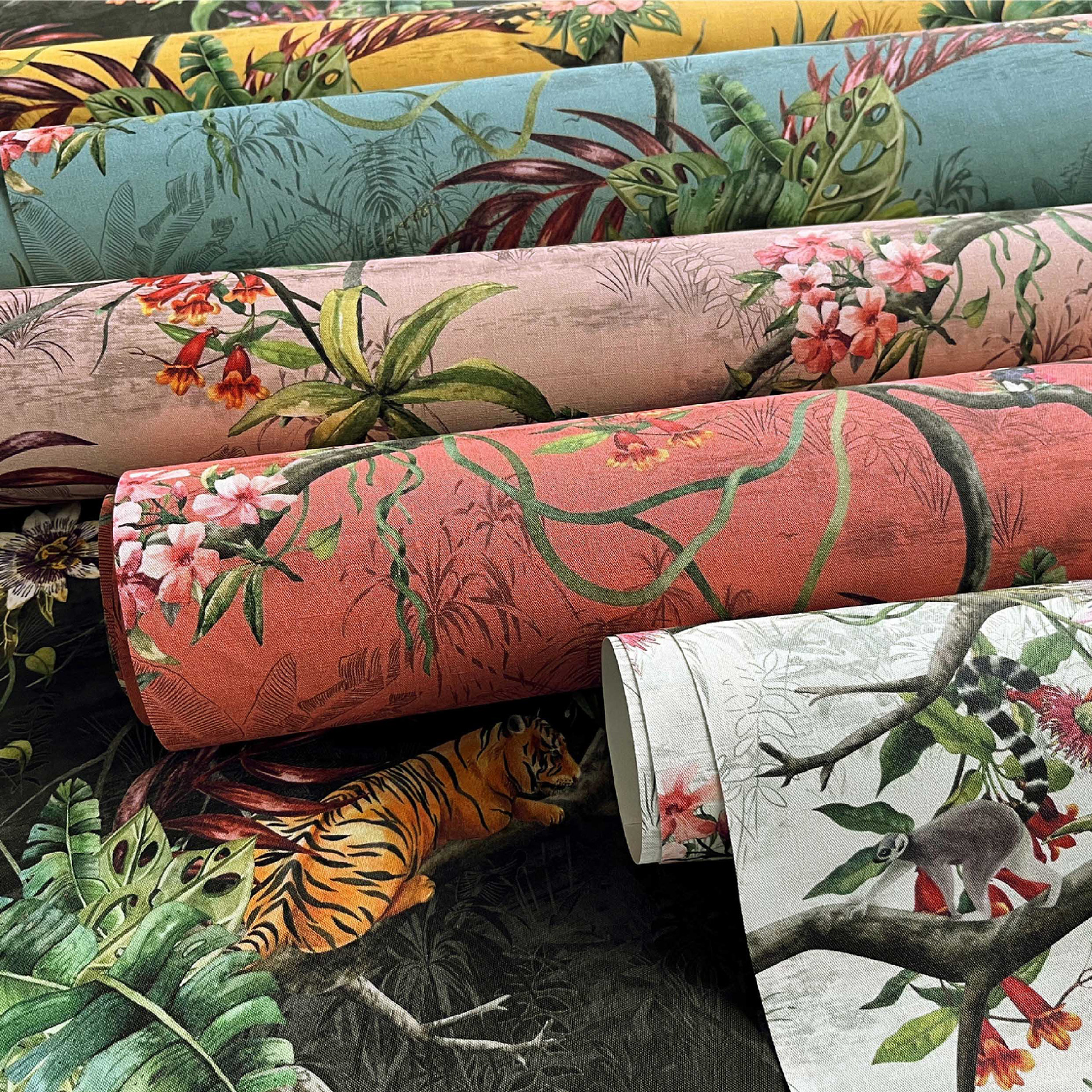 Digitally printed wallcovering
