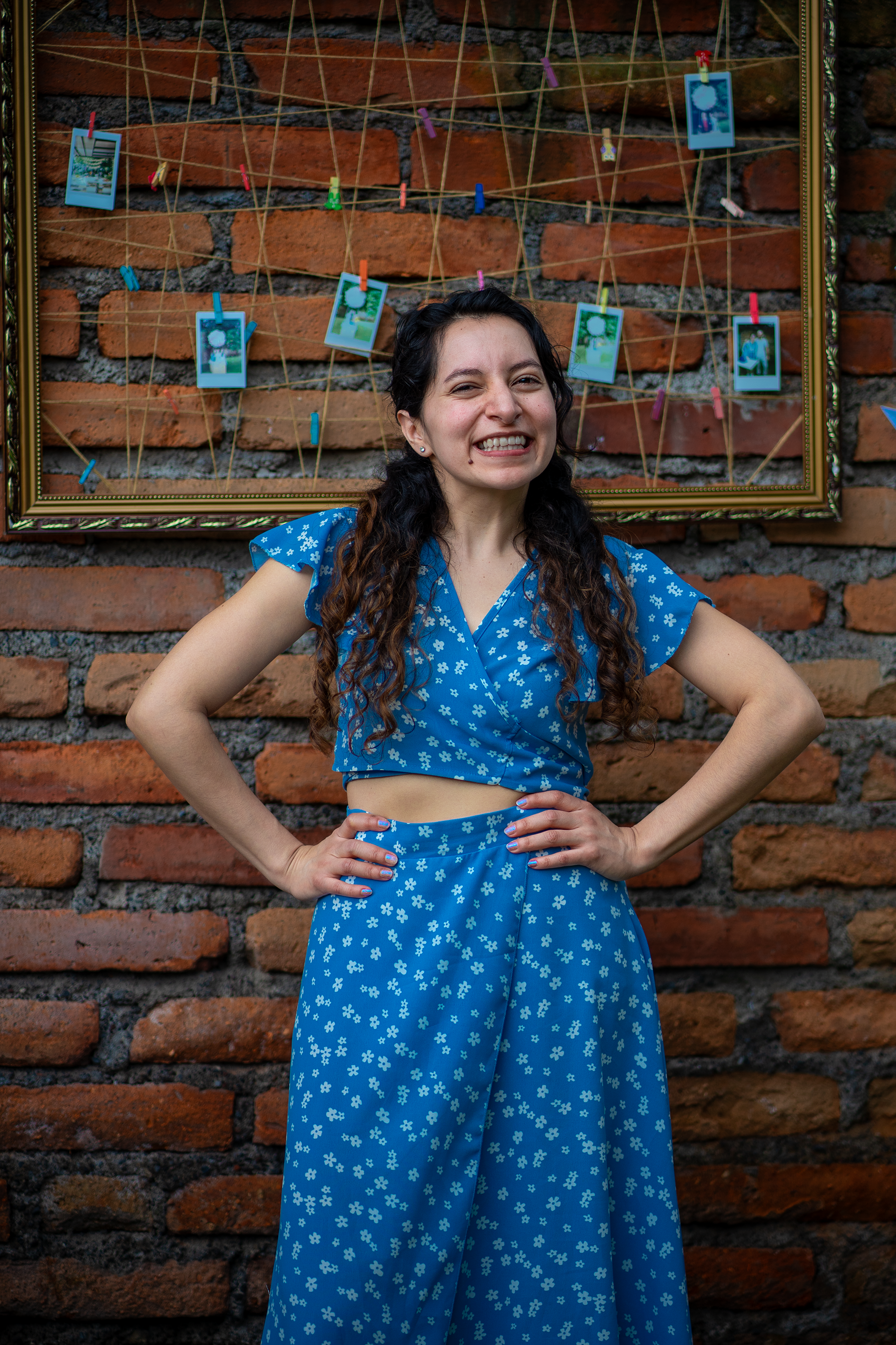 Sesión de cumpleaños en exterior