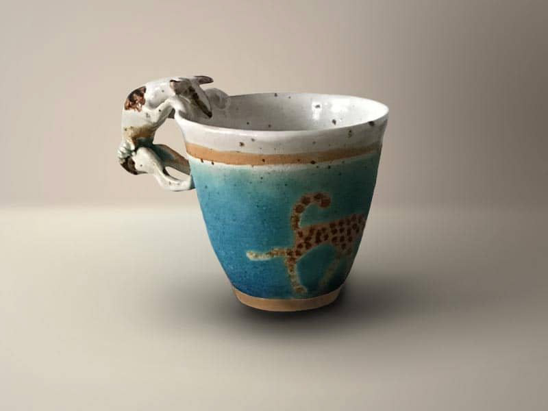 Tekopper og kaffekopper med hundemotiv