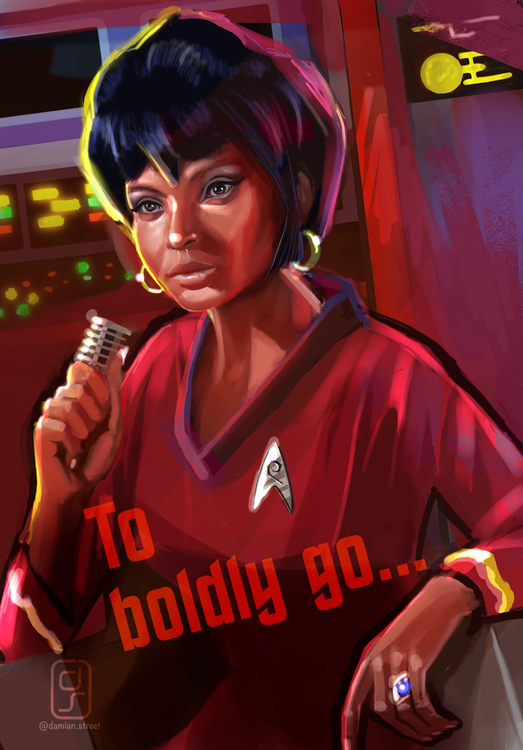Lt Uhura - Fan Art