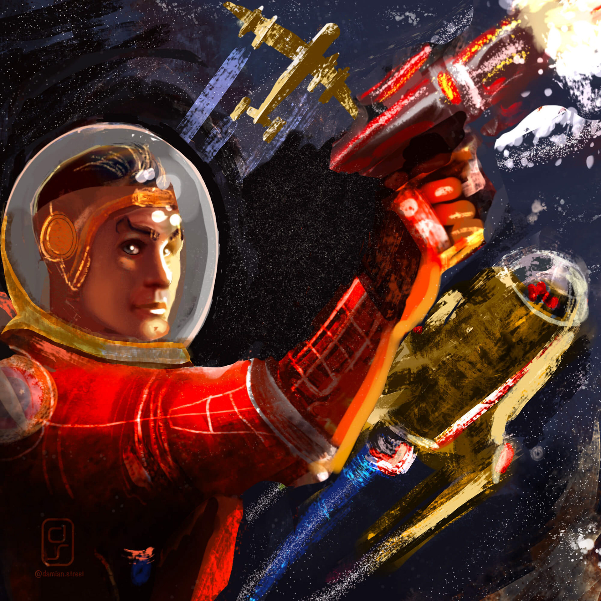 Retro Space Concept