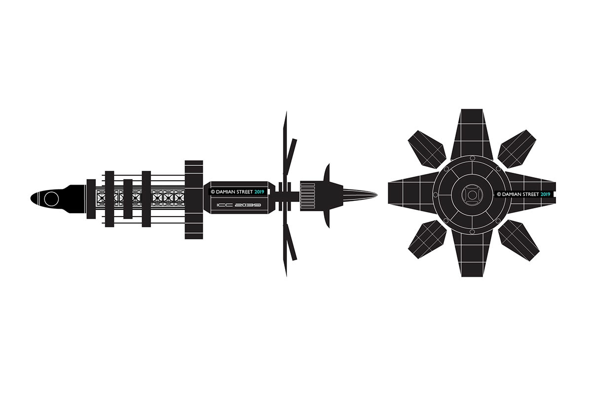 NASA style ship concept