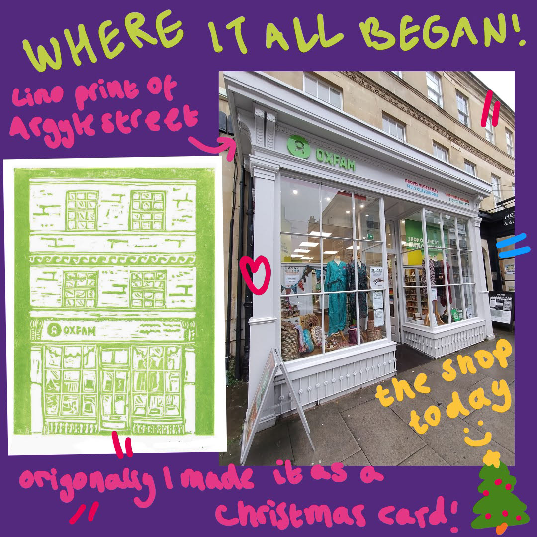 Lino print and shop