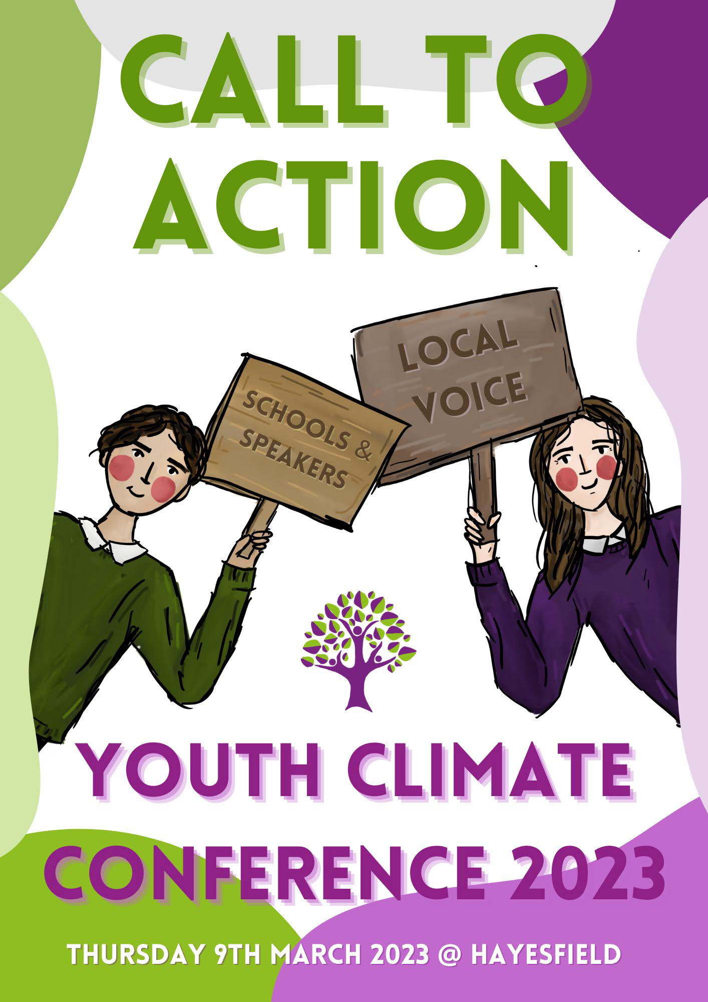 Poster for Youth Climate Conference