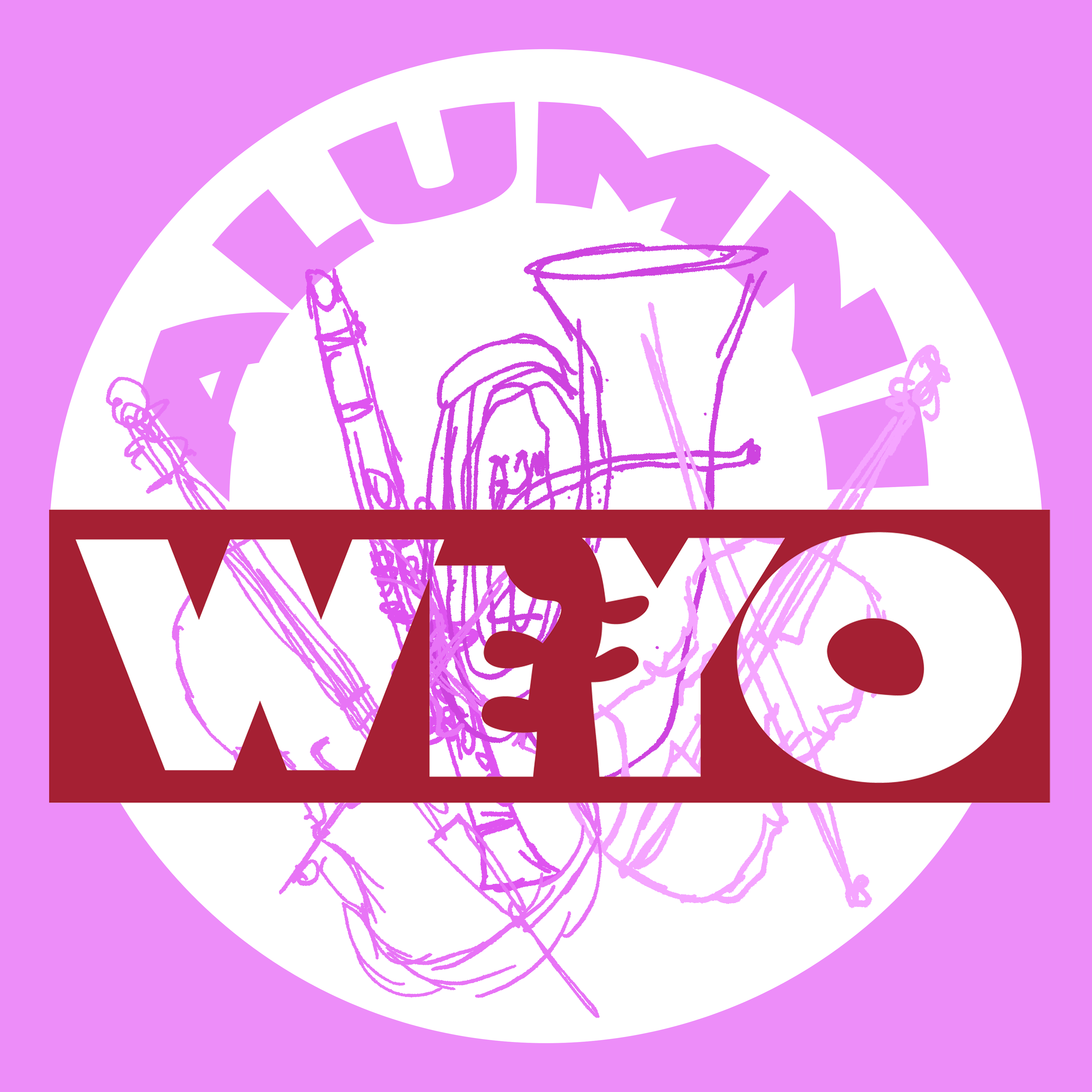 WEYO Alumni sticker